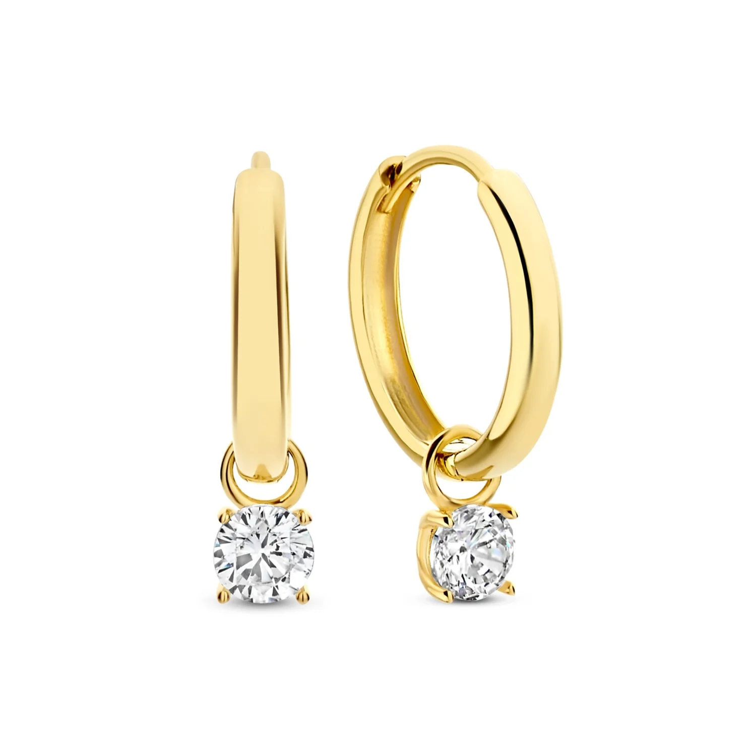 Isabel Bernard Cadeau d'Isabel 14 karaat gouden Oorbellen Set IB90079 - Image 5
