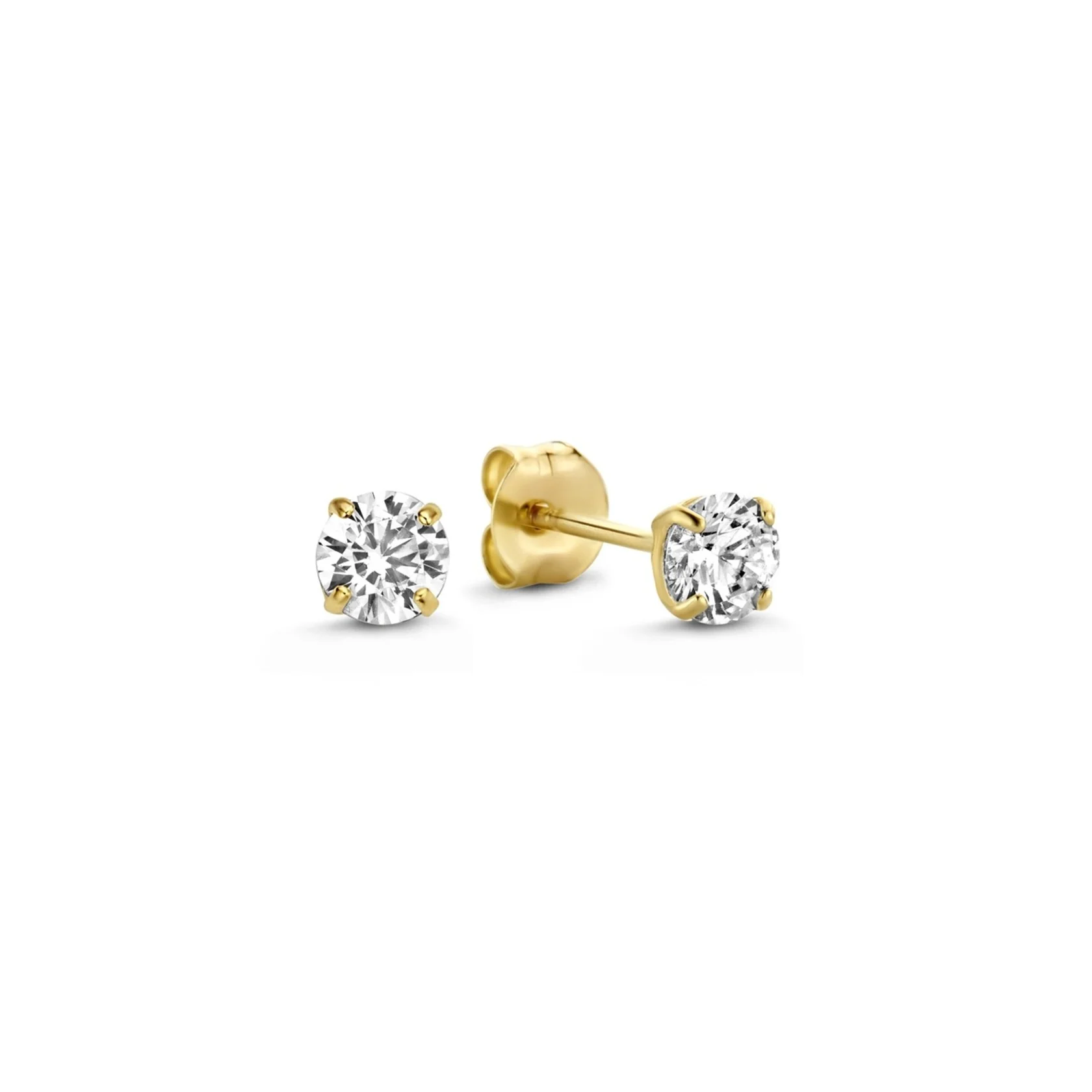 Isabel Bernard Cadeau d'Isabel 14 karaat gouden Oorbellen Set IB90079 - Image 6