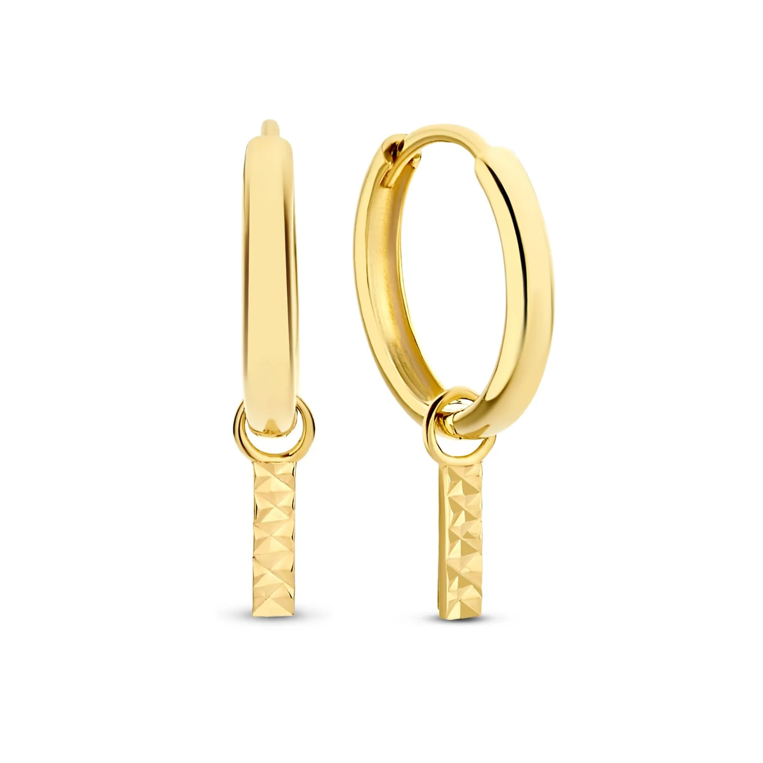 Isabel Bernard Cadeau d´Isabel 14 Karaat Gouden Oorbellen Set IB90133 - Image 5