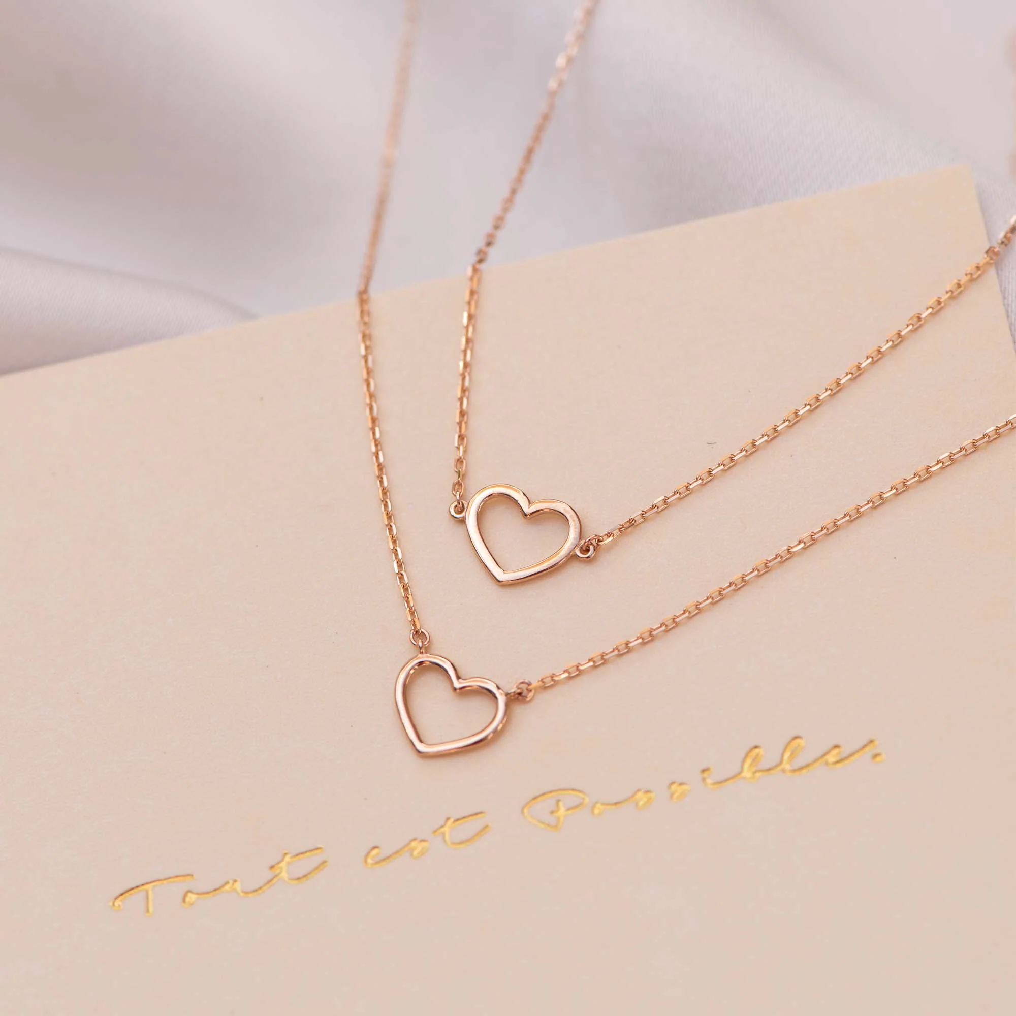 Isabel Bernard Cadeau d'Isabel 14 karaat rosé gouden collier en armband giftset IB90060 - Image 5