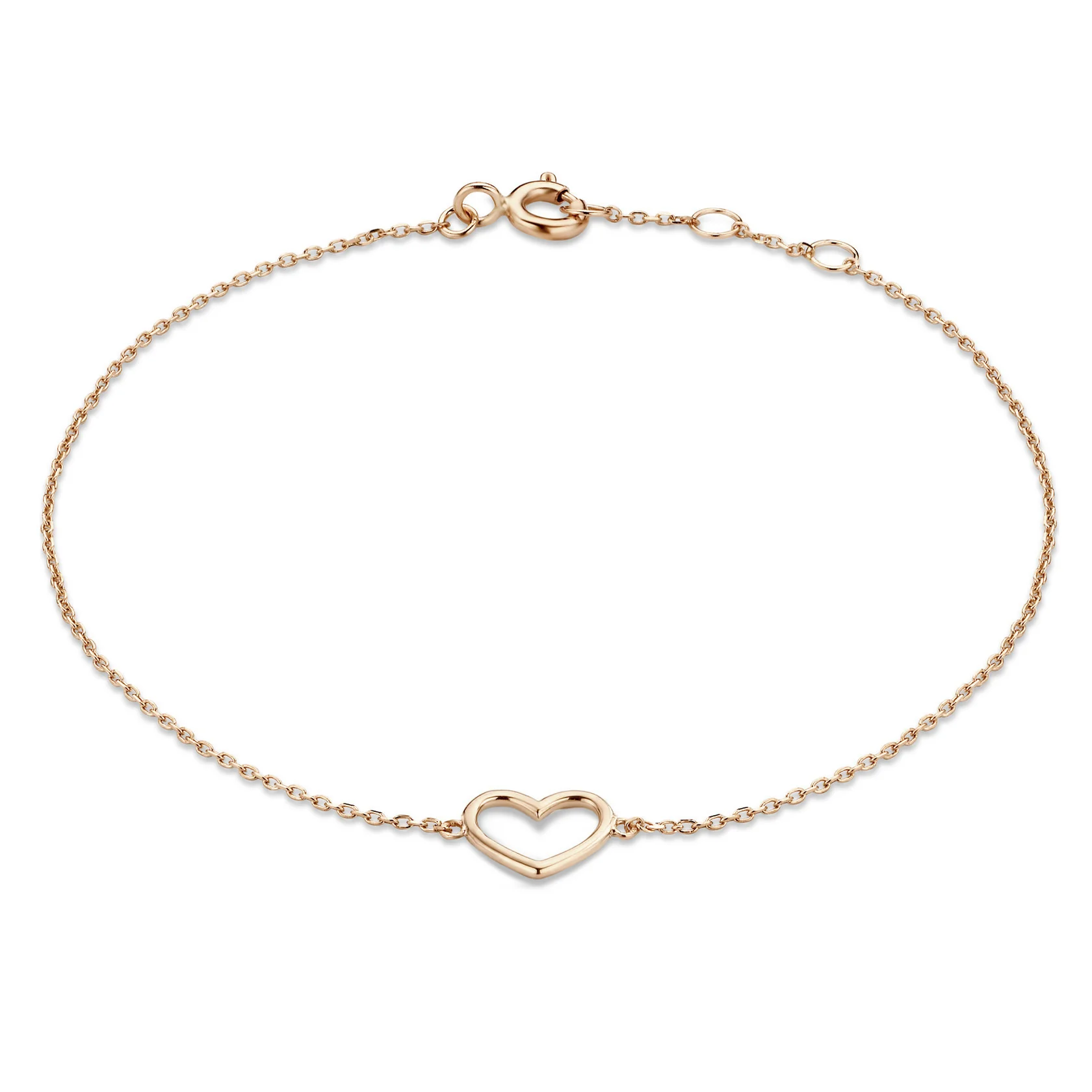 Isabel Bernard Cadeau d'Isabel 14 karaat rosé gouden collier en armband giftset IB90060 - Image 7