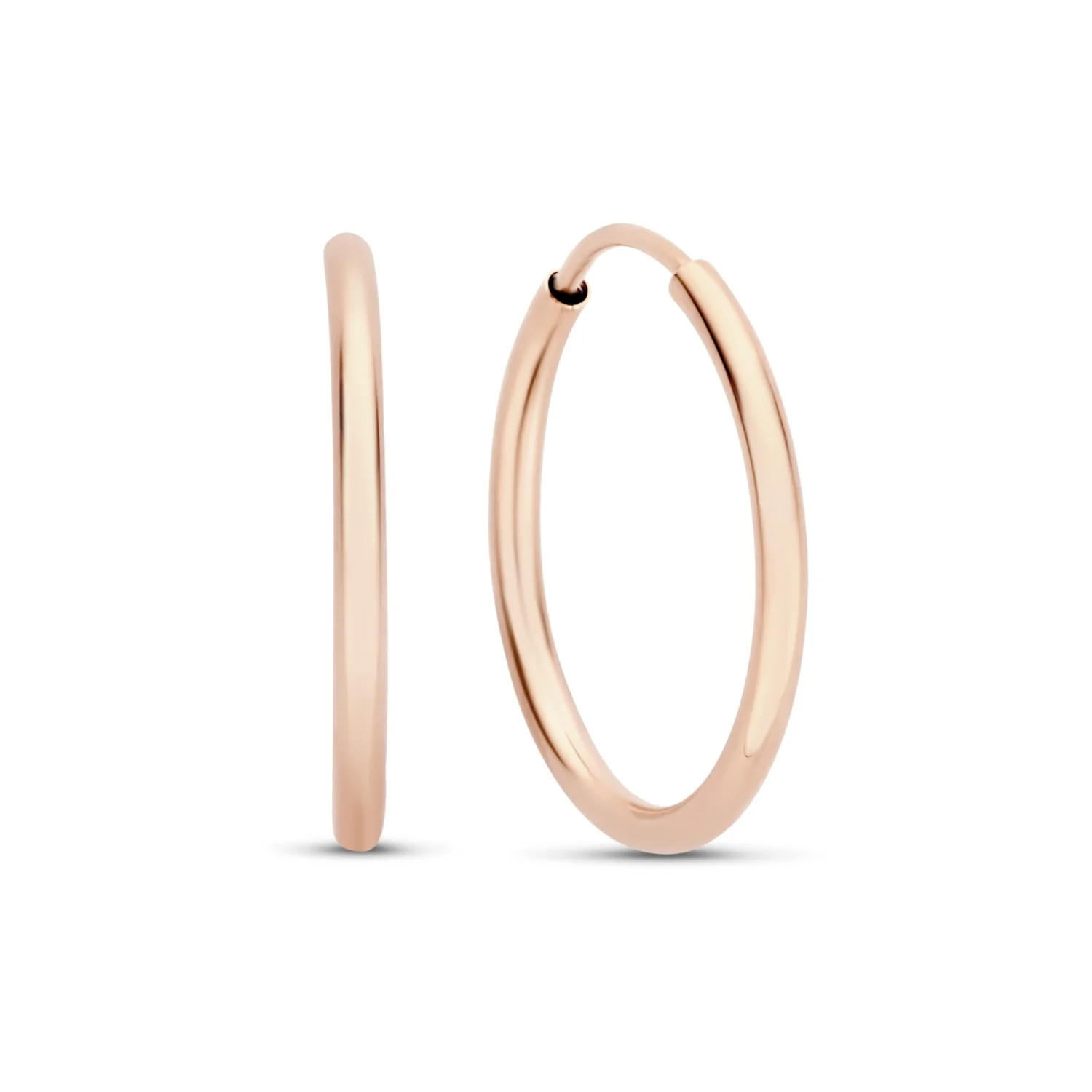 Isabel Bernard Cadeau d'Isabel 14 Karaat Rosé Gouden Oorbellen Set IB90077 - Image 6