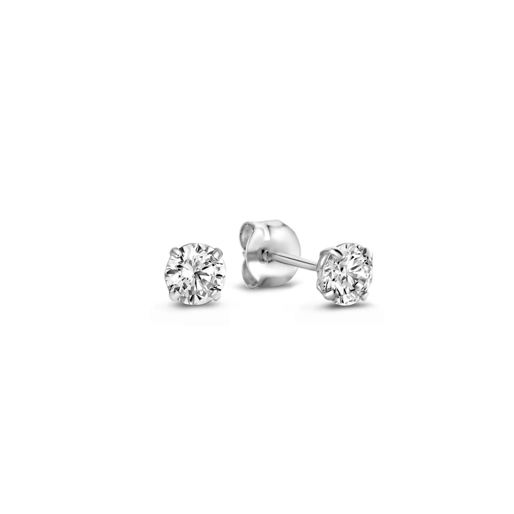 Isabel Bernard Cadeau d'Isabel 14 karaat witgouden earparty giftset IB90056 - Image 4