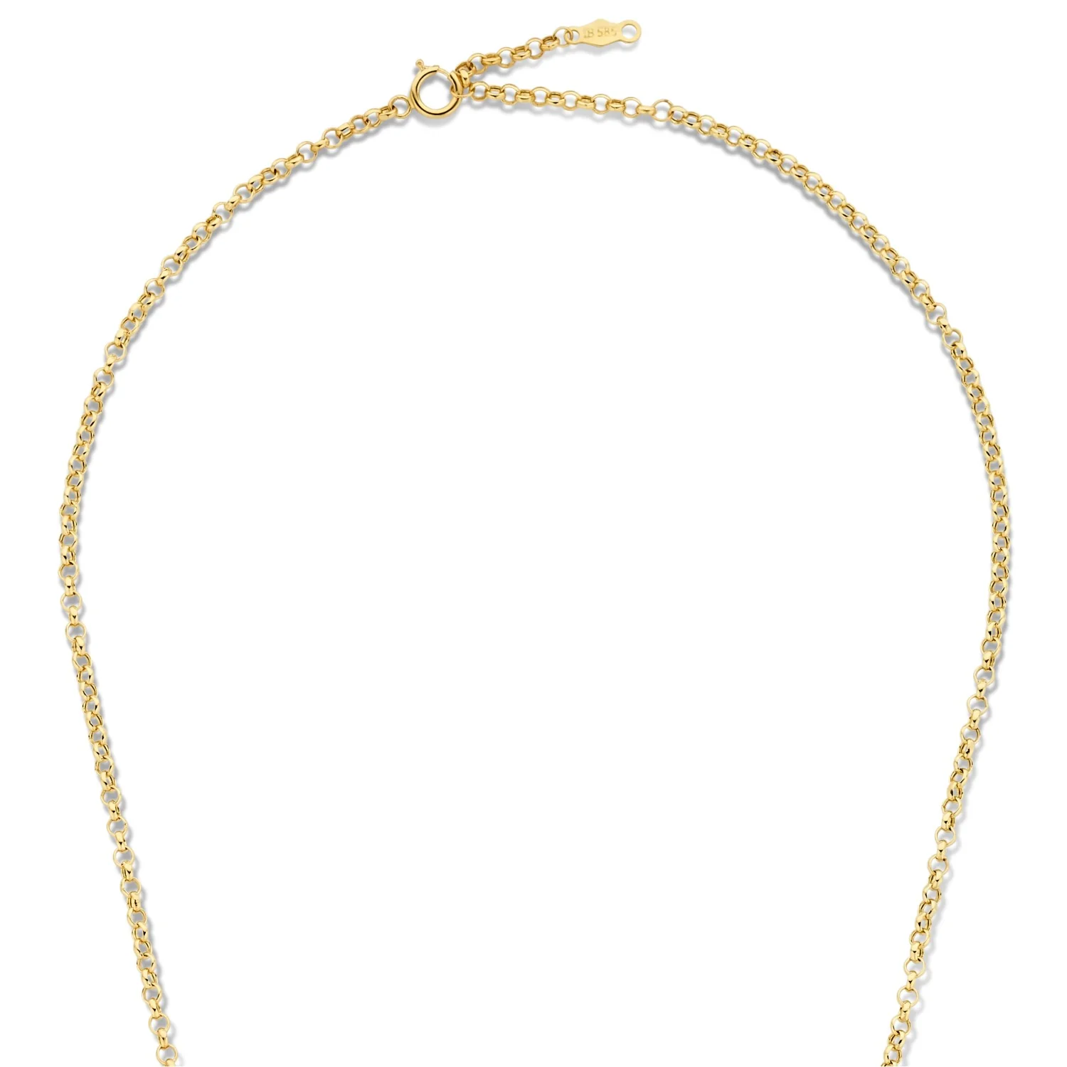 Isabel Bernard Cadeau d'Isabel 14 karaat gouden ketting en armband giftset met schakels IB90181 - Image 7