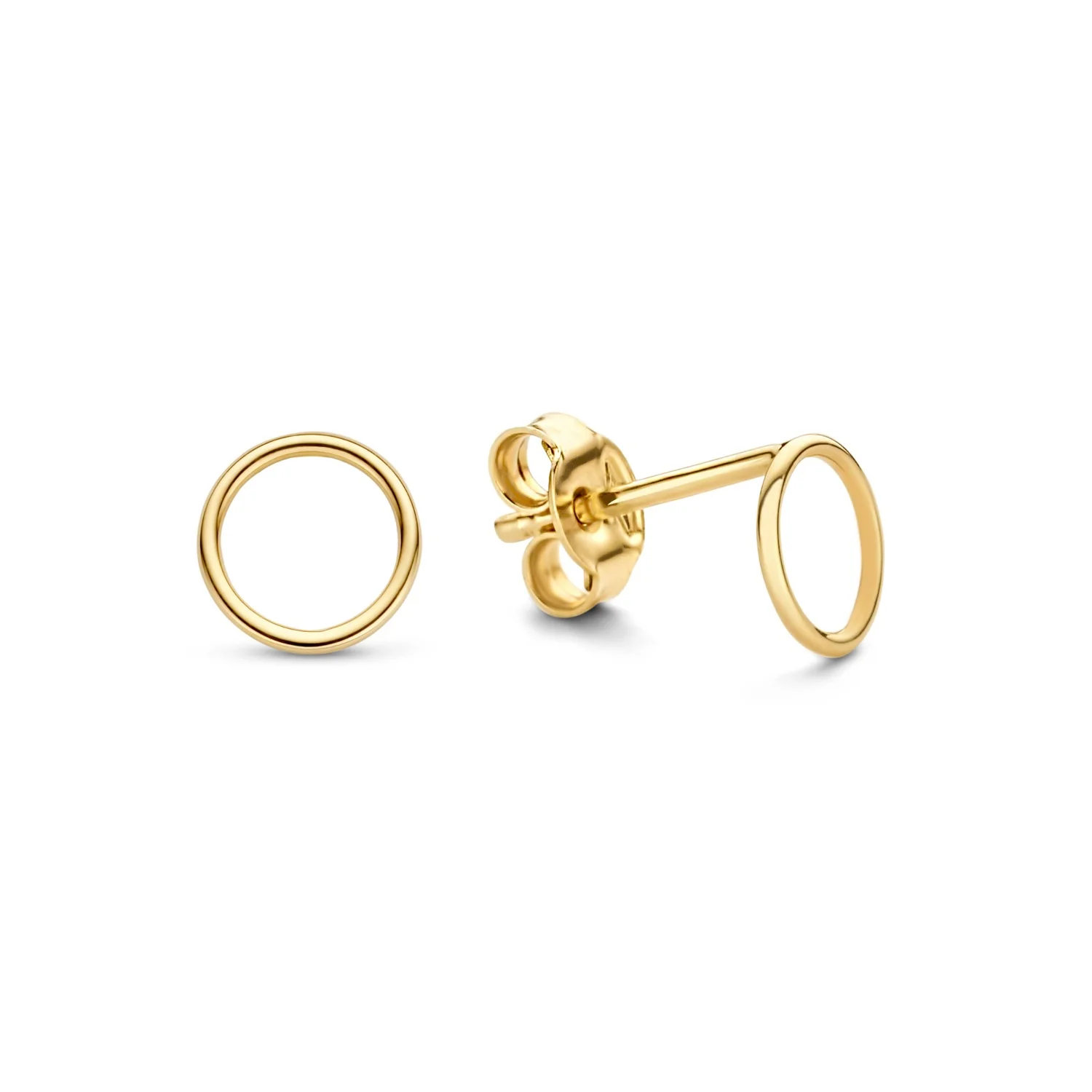 Isabel Bernard Cadeau d'Isabel 14 karaat gouden ketting en oorbellen giftset met ringen IB90180 - Image 6