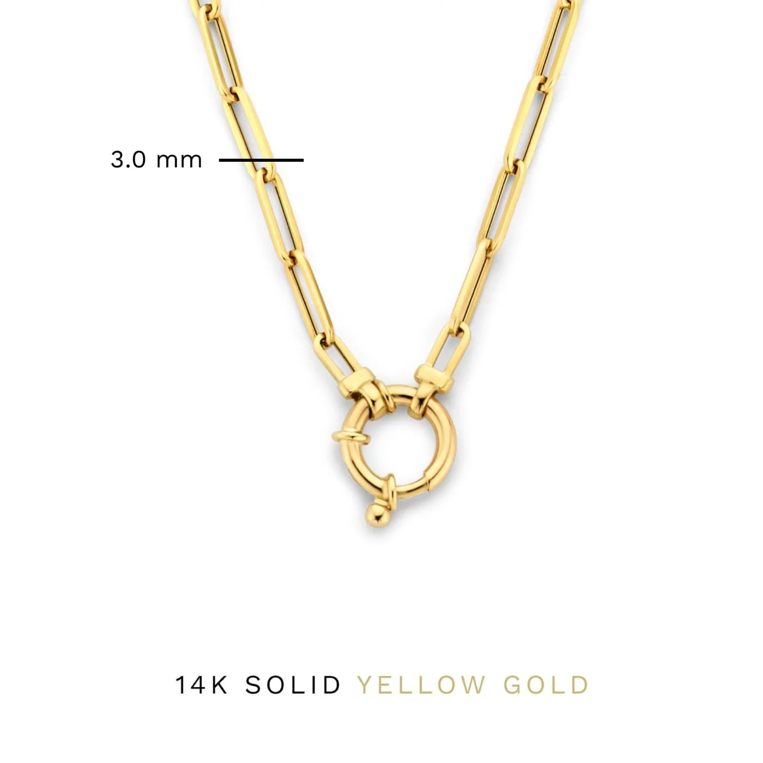 Isabel Bernard Cadeau d'Isabel 14 karaat gouden schakelketting en schakelarmband giftset IB90184 - Image 10