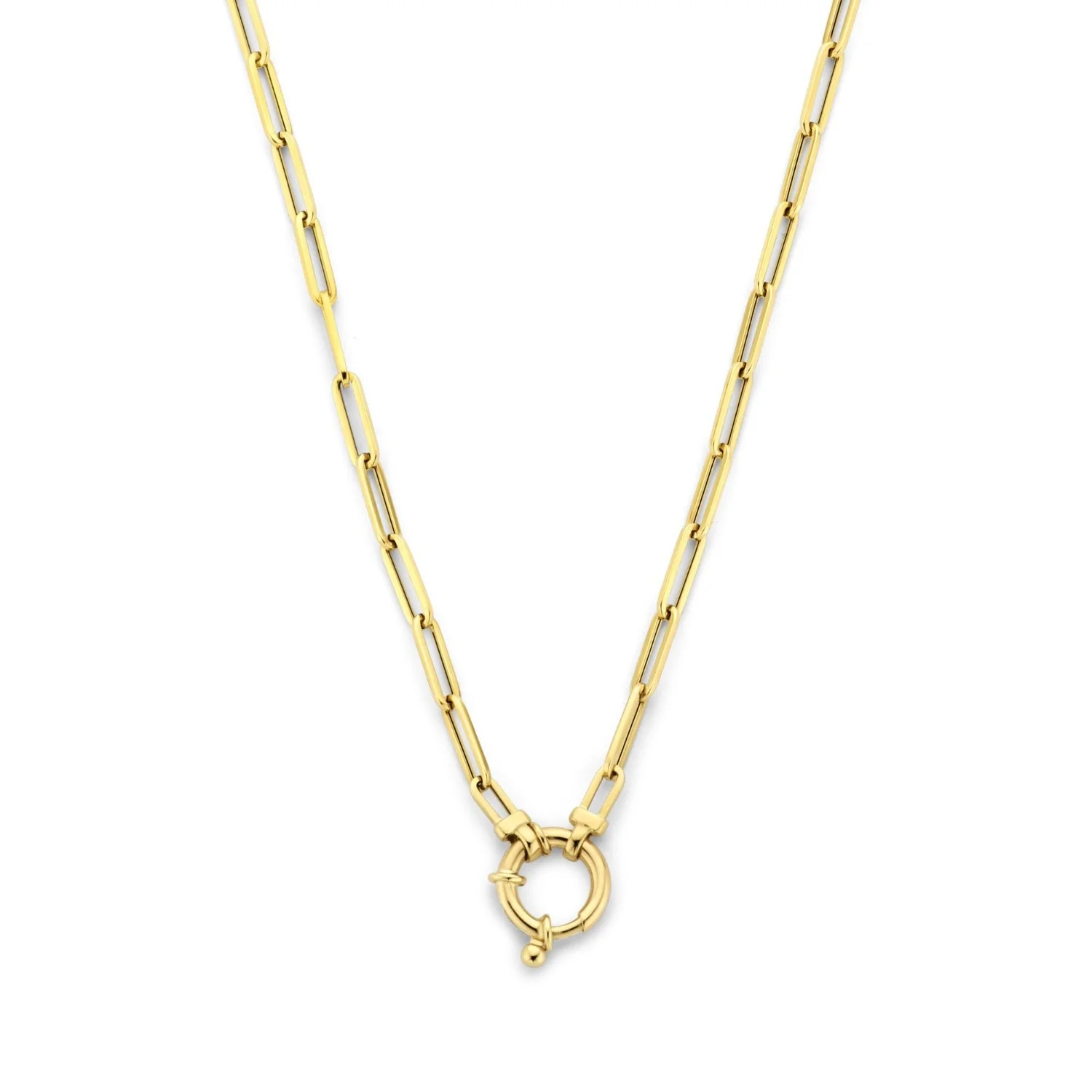 Isabel Bernard Cadeau d'Isabel 14 karaat gouden schakelketting en schakelarmband giftset IB90184 - Image 6