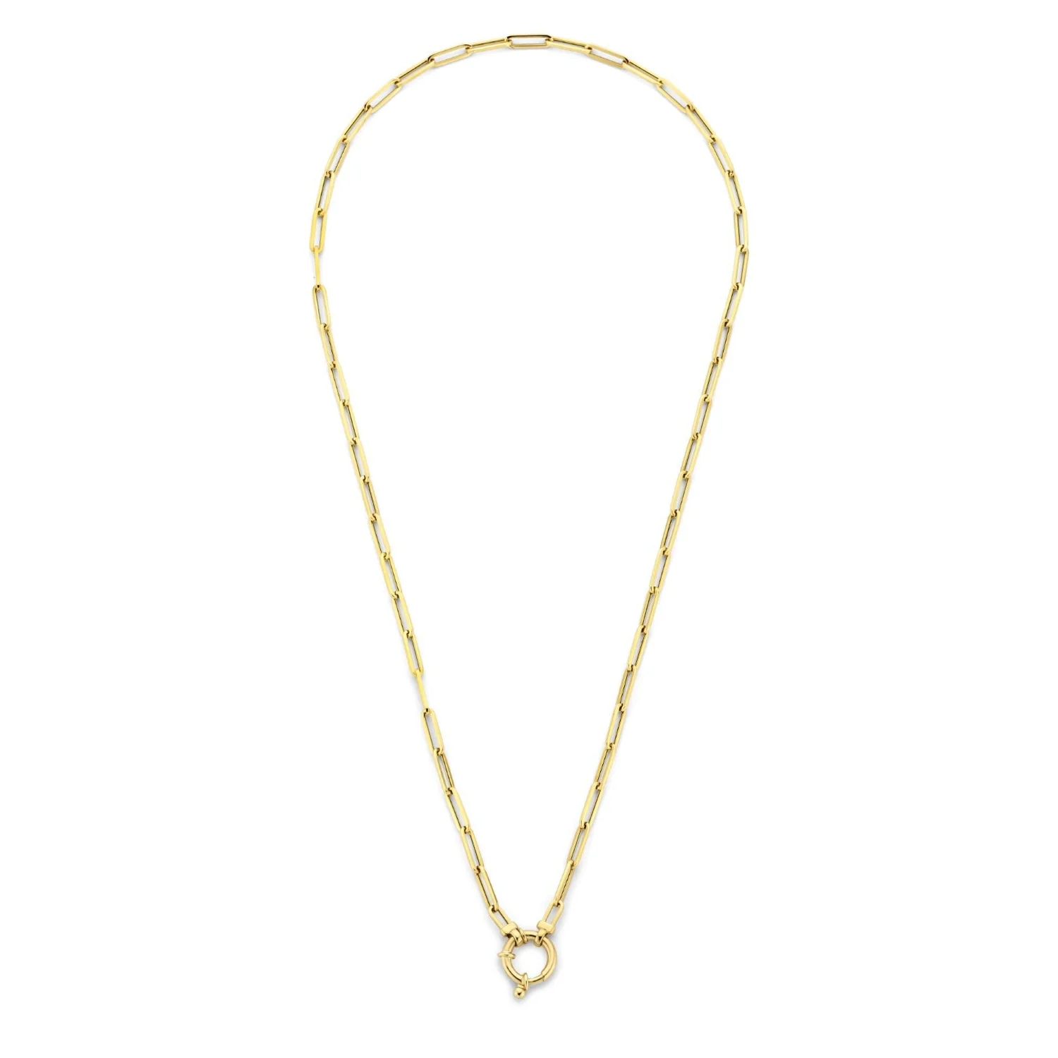 Isabel Bernard Cadeau d'Isabel 14 karaat gouden schakelketting en schakelarmband giftset IB90184 - Image 8