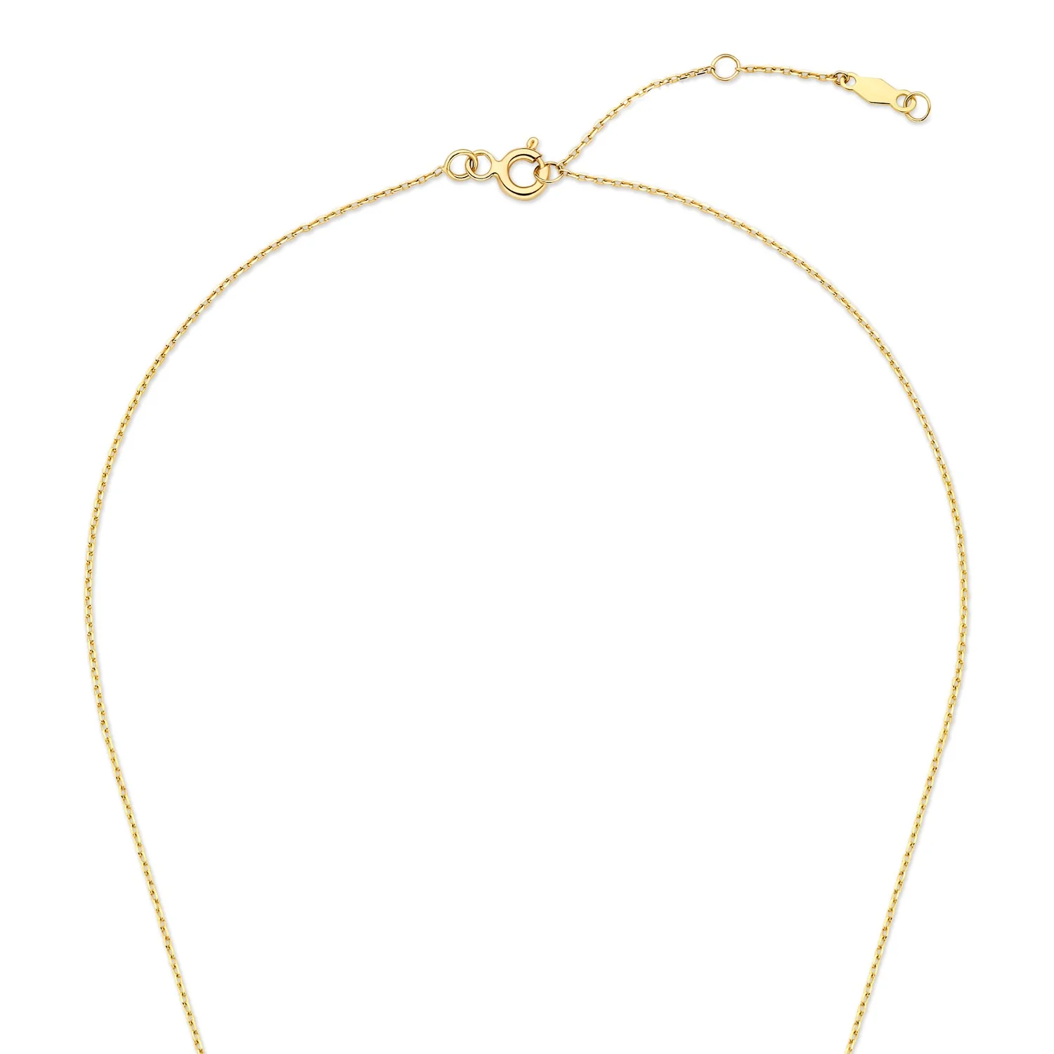 Isabel Bernard De la Paix Flavie 14 karaat gouden collier met diamant 0.03 karaat IBD350027 - Image 7