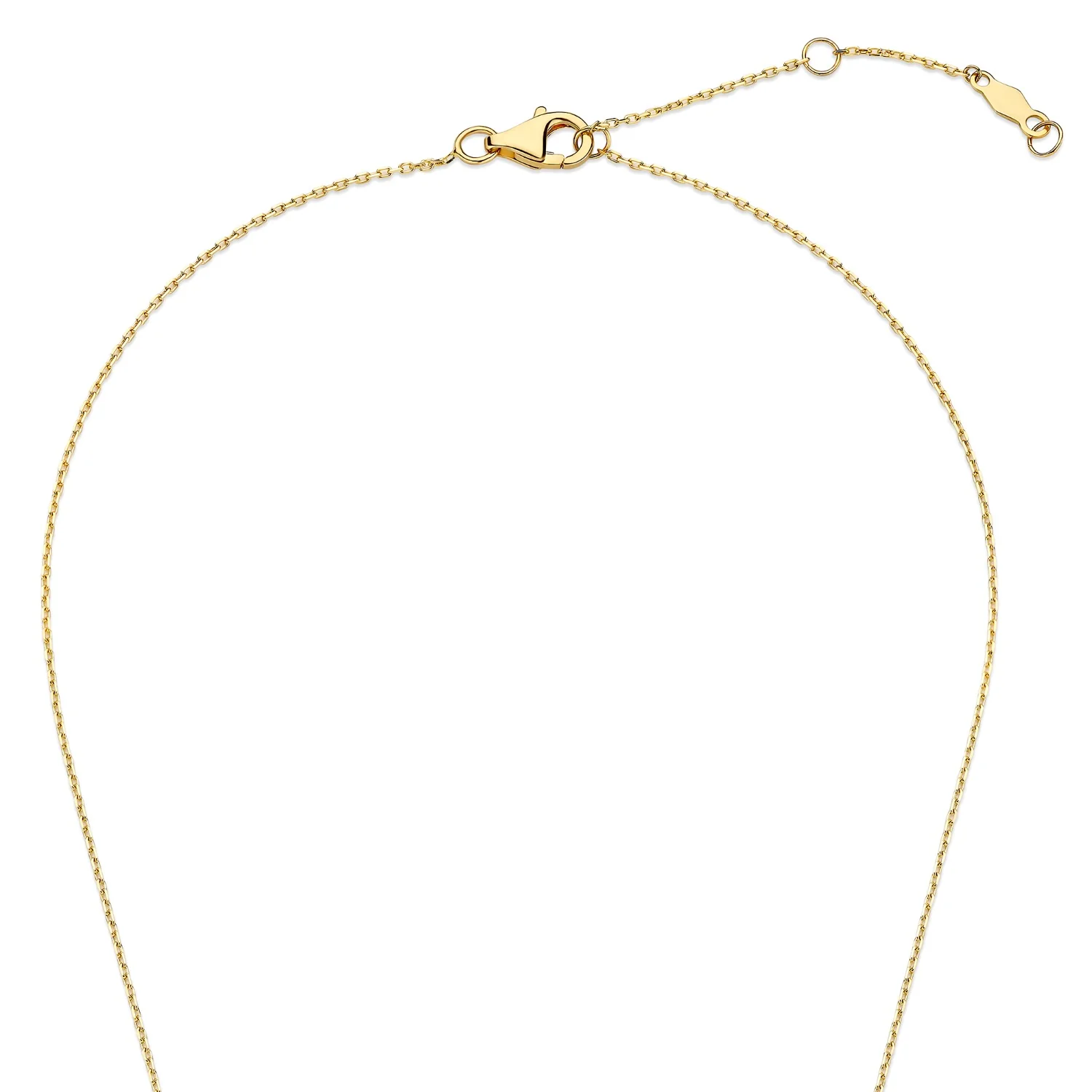 Isabel Bernard De la Paix Flavie 14 karaat gouden collier met diamant 0.06 karaat IBD350032 - Image 7
