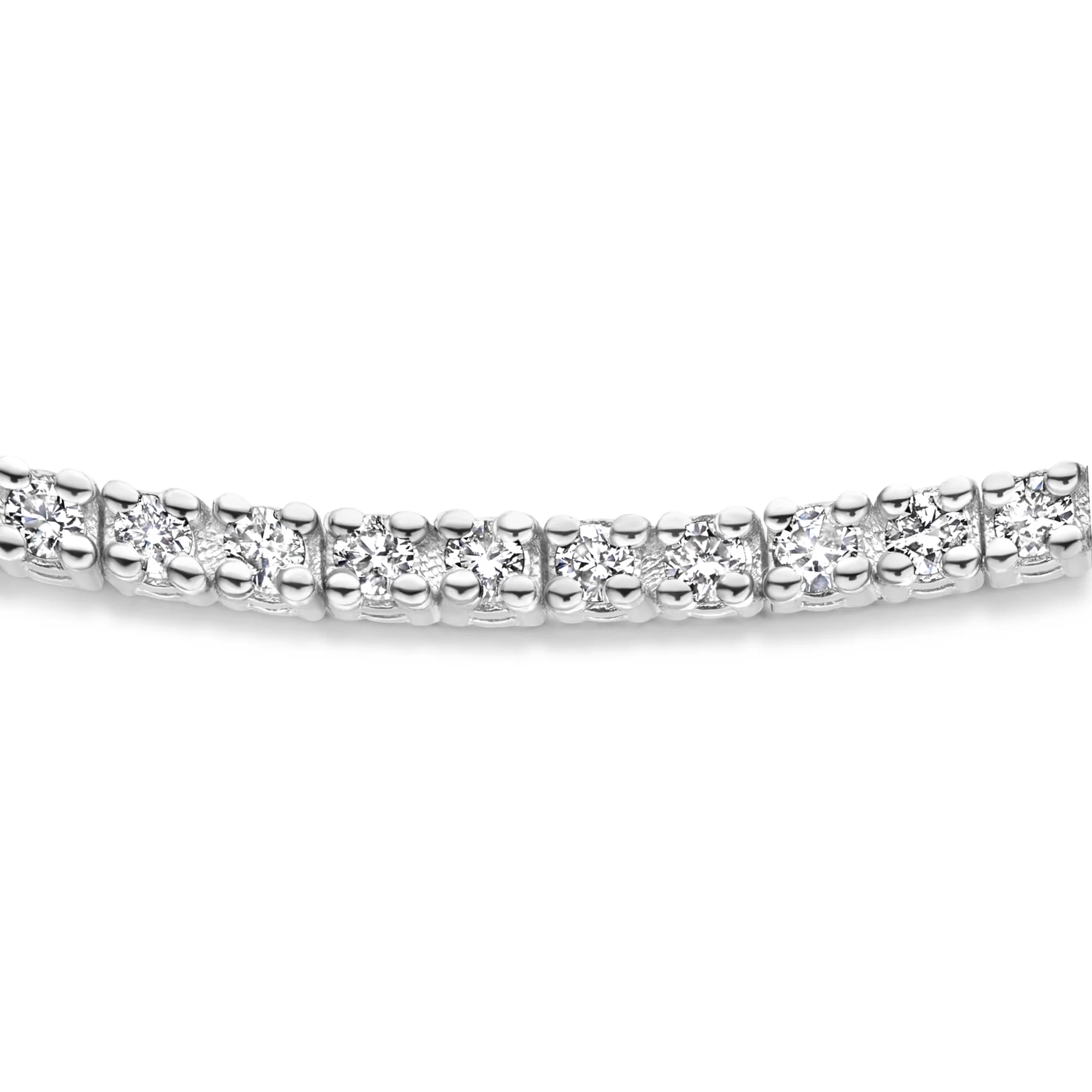 Isabel Bernard De la Paix Madeline 14 Karaat Witgouden Tennis Armband | Diamant 1.08 ct | IBD320006 - Image 5