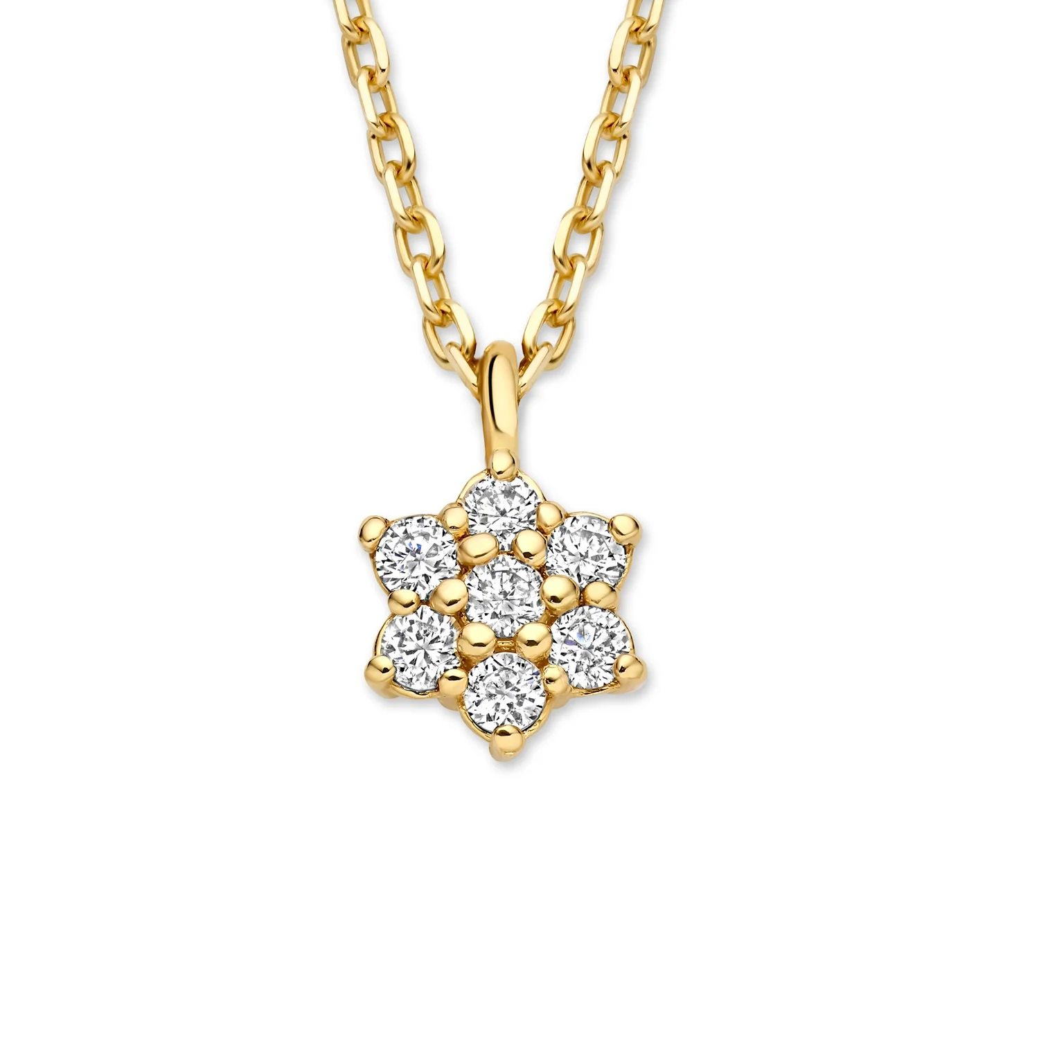 Isabel Bernard De La Paix Romee Ketting met Diamanten 0.07 Karaat IBD350034 - Image 4