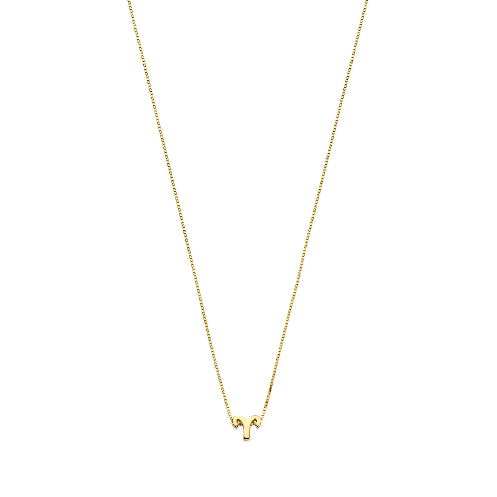 Isabel Bernard Étoiles d’Or Aries 14 Carat Gold Venetian Necklace With Horoscope IB340178 - Image 3