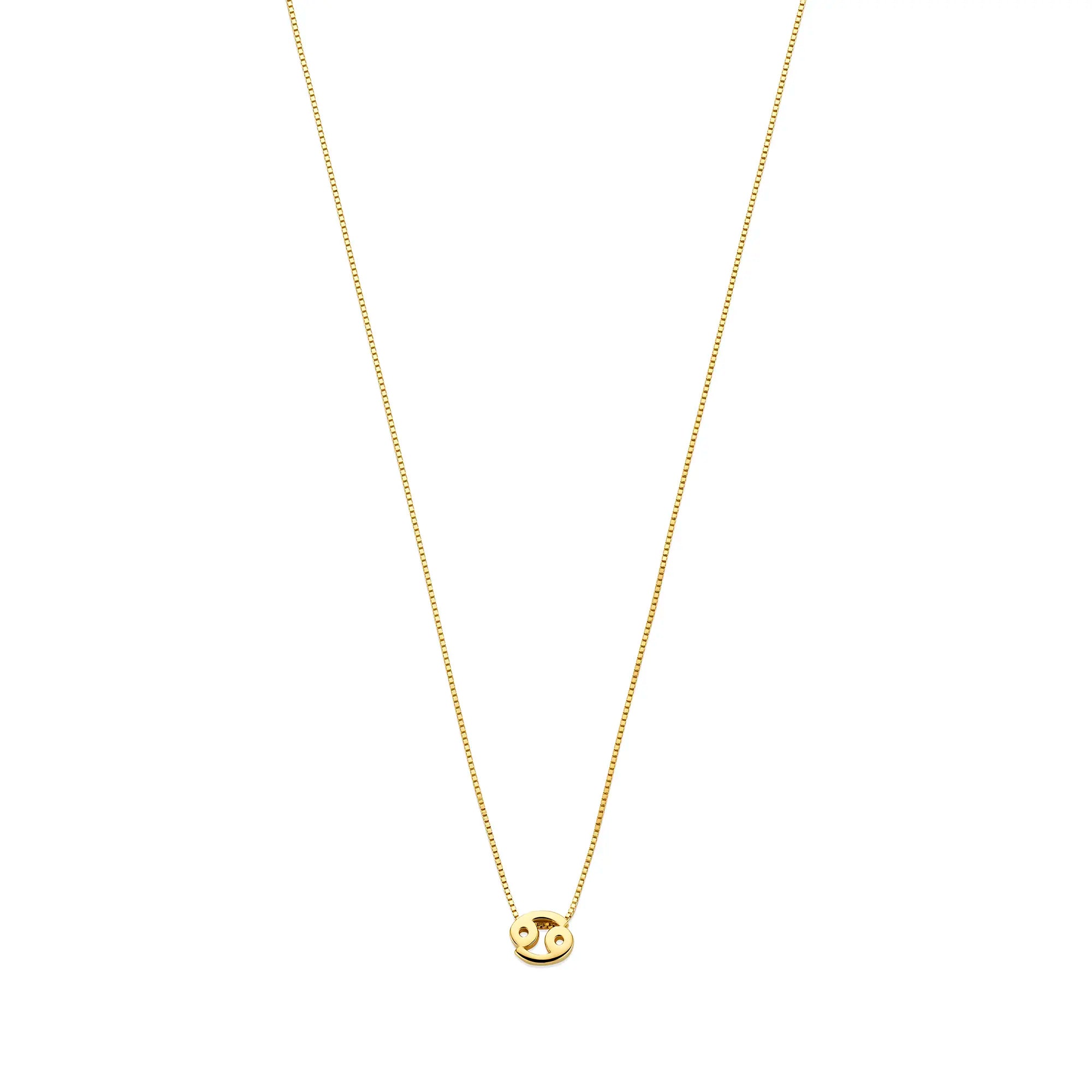 Isabel Bernard Étoiles d’Or Cancer 14 Carat Gold Venetian Necklace With Horoscope IB340181 - Image 3