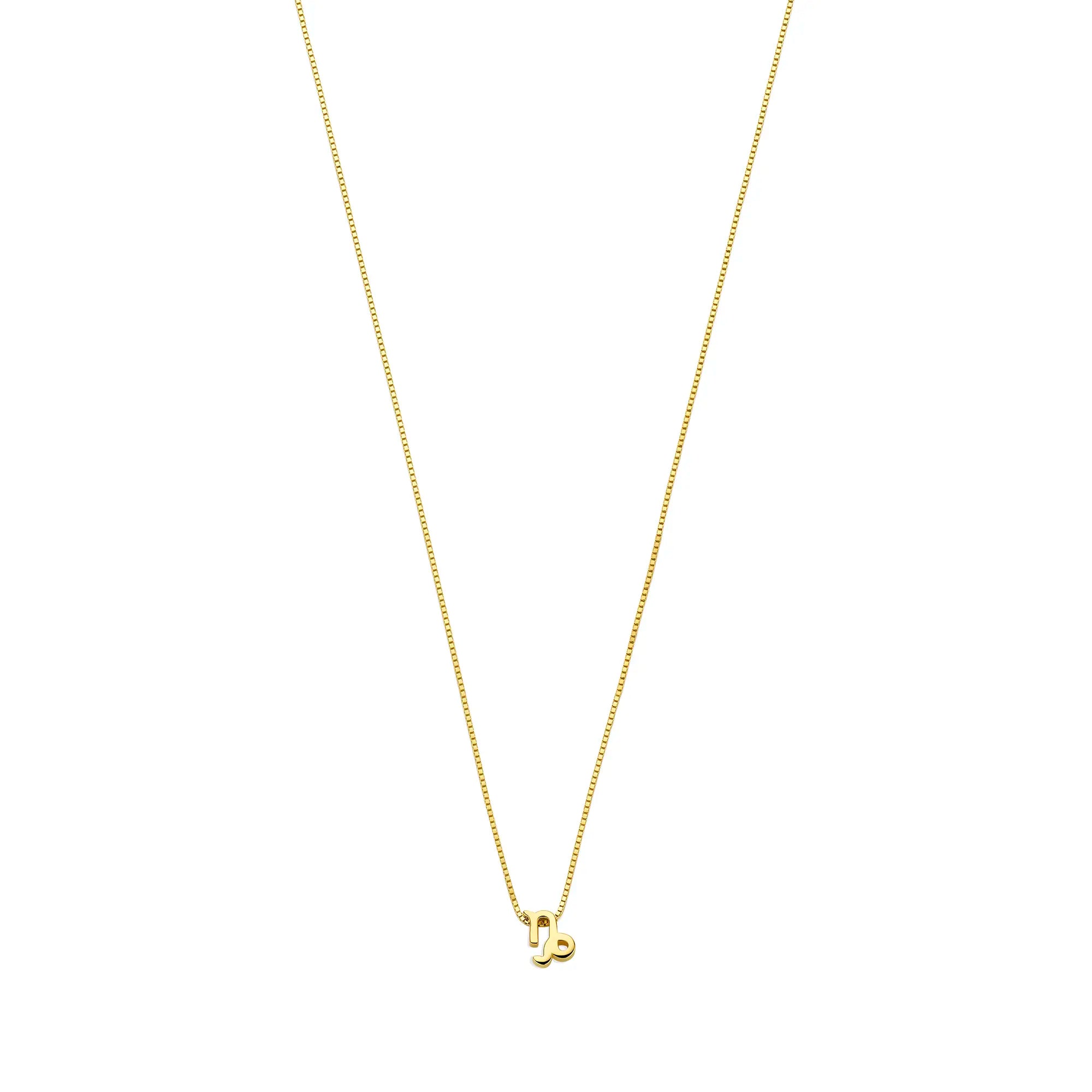 Isabel Bernard Étoiles d’Or Capricorn 14 Carat Gold Venetian Necklace With Horoscope IB340187 - Image 3