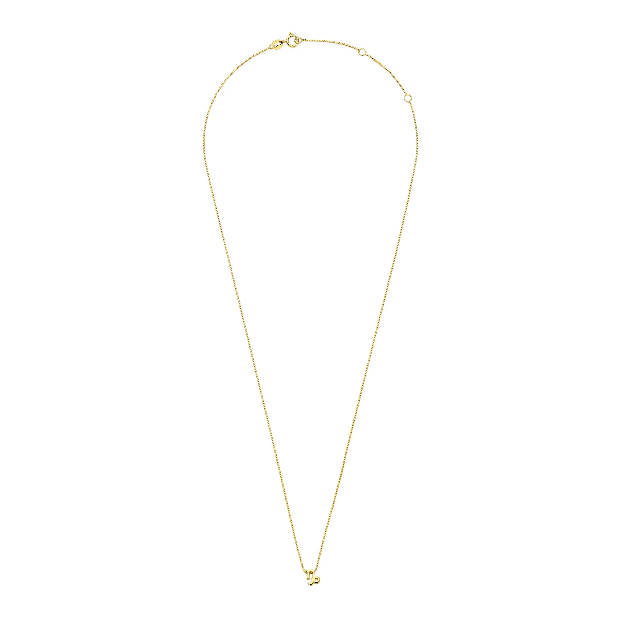 Isabel Bernard Étoiles d’Or Capricorn 14 Carat Gold Venetian Necklace With Horoscope IB340187 - Image 5
