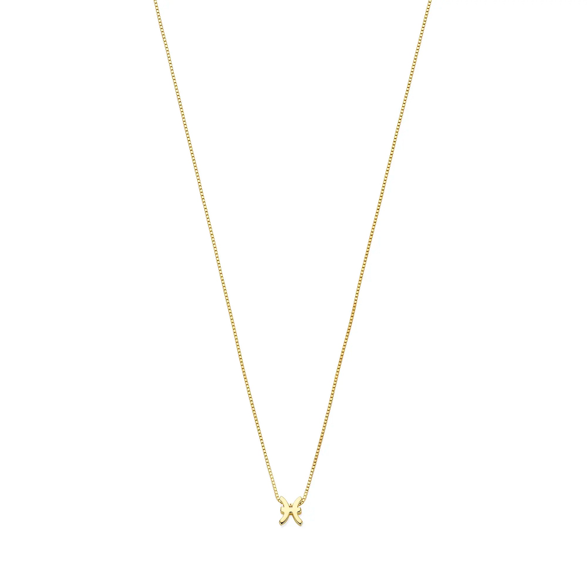 Isabel Bernard Étoiles d’Or Pisces 14 Carat Gold Venetian Necklace With Horoscope IB340189 - Image 3