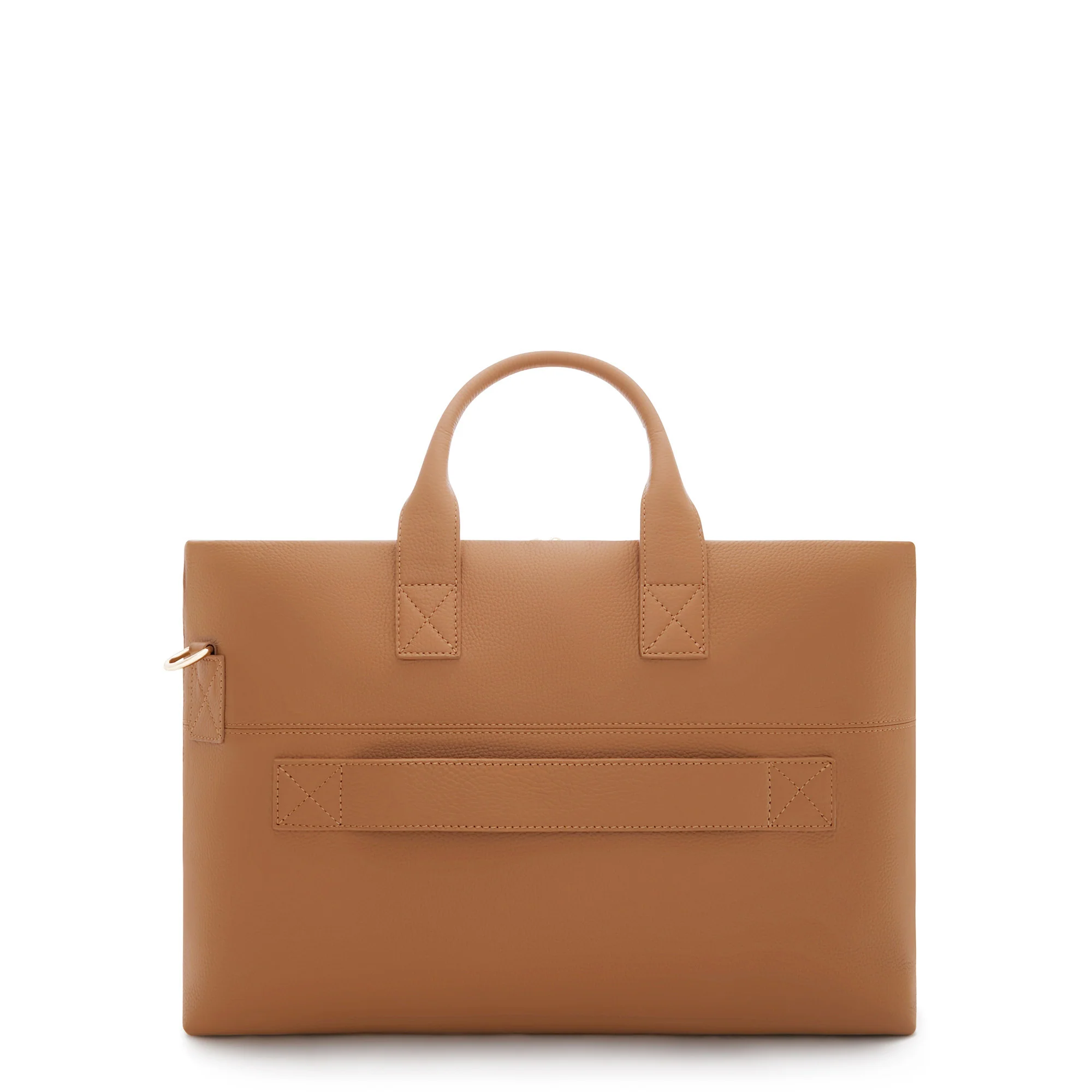 Isabel Bernard Honoré Anique Camel Kalfsleren Handtas IB25062 - Image 6
