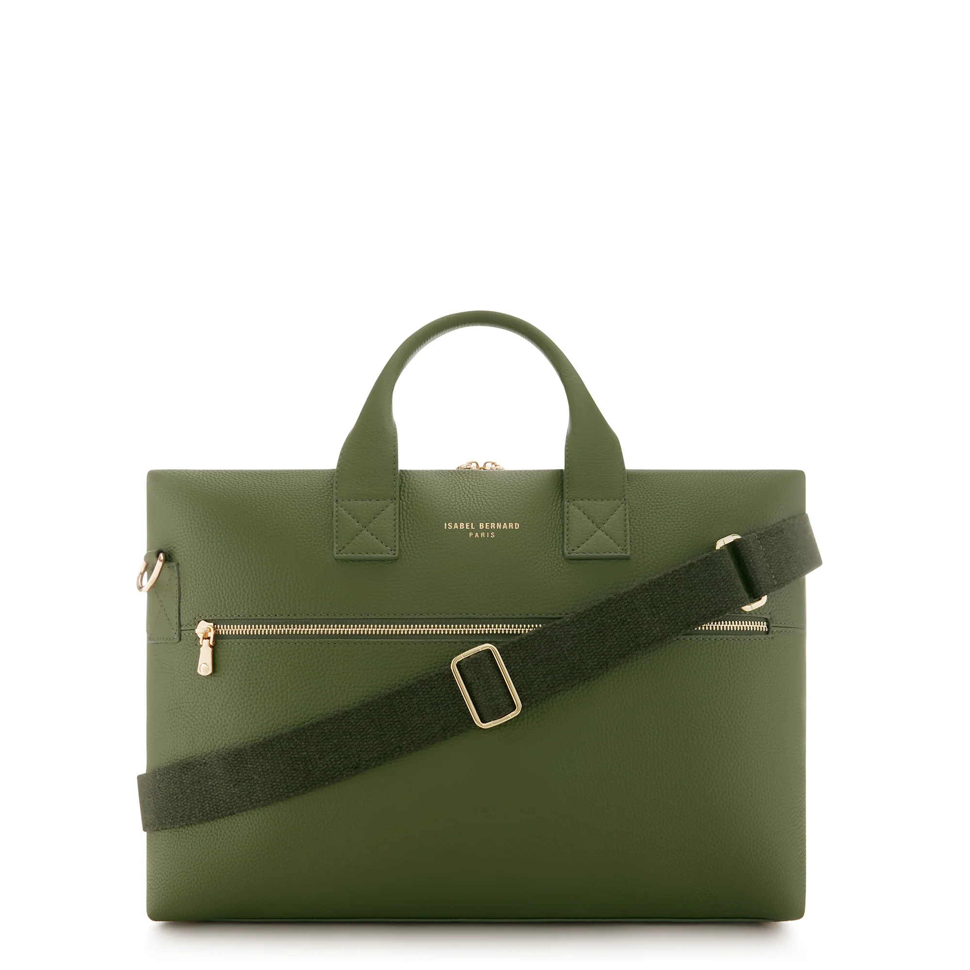 Isabel Bernard Honoré Anique Groene Kalfsleren Handtas IB25061