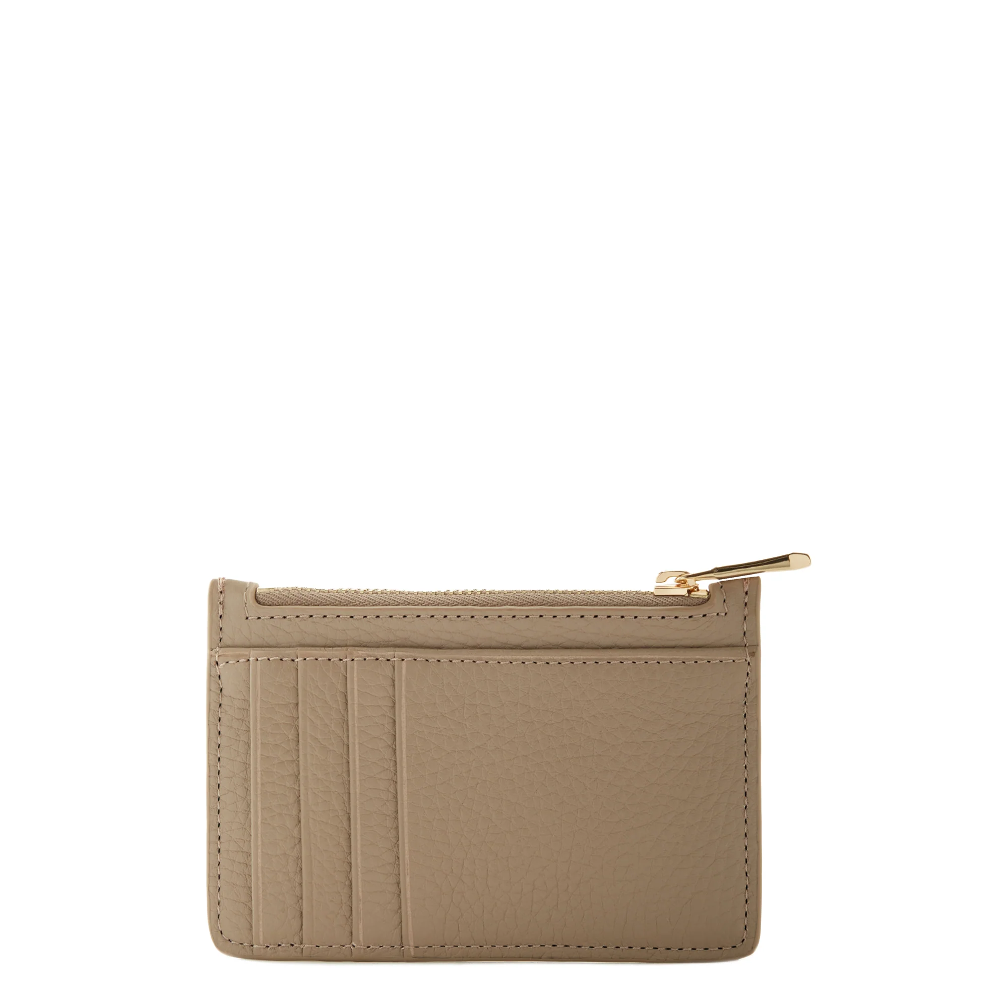 Isabel Bernard Honoré Aveline Taupe Leren pasjeshouder van Kalfsleer IB27017 - Image 6