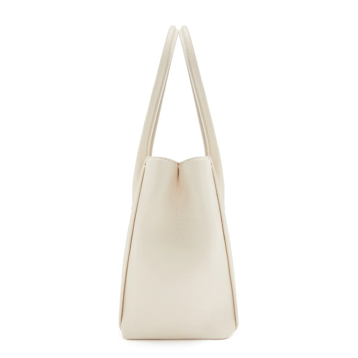 Isabel Bernard Honoré Cloe Midi Crème me Kalfsleren Handtas IB25082-070 - Image 5
