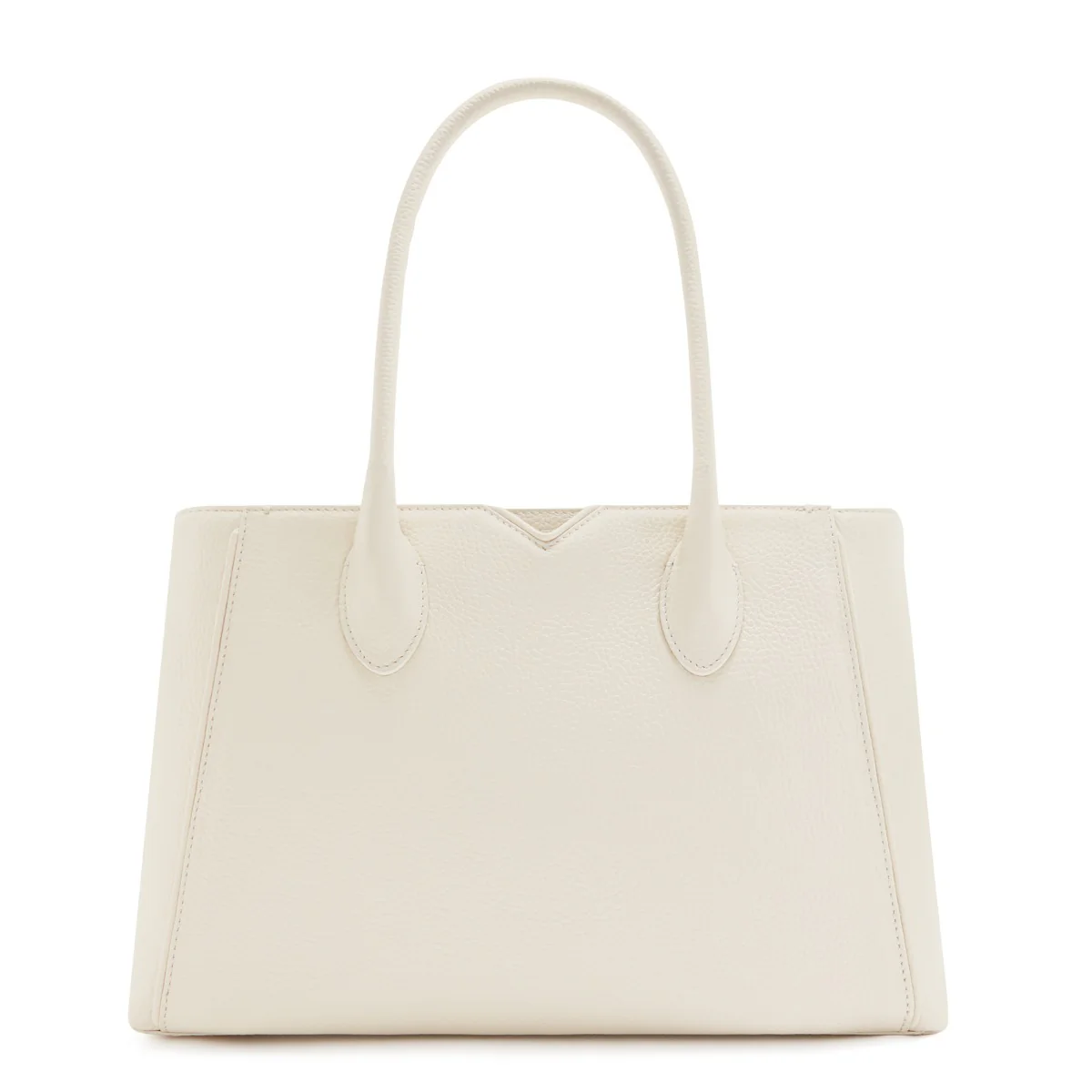Isabel Bernard Honoré Cloe Midi Crème me Kalfsleren Handtas IB25082-070 - Image 6