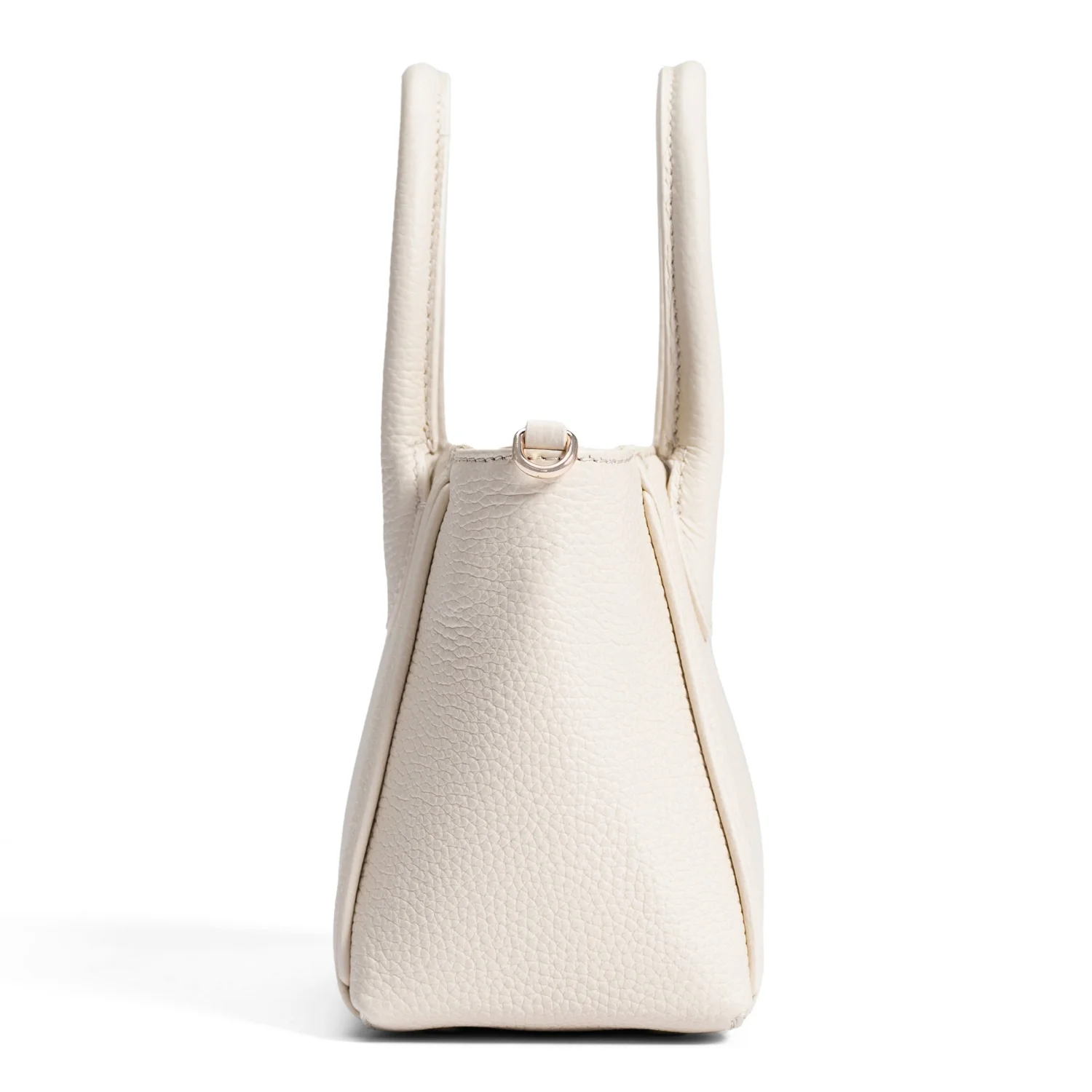 Isabel Bernard Honoré Cloe Mini Crème me Kalfsleren Handtas IB21124-070 - Image 4