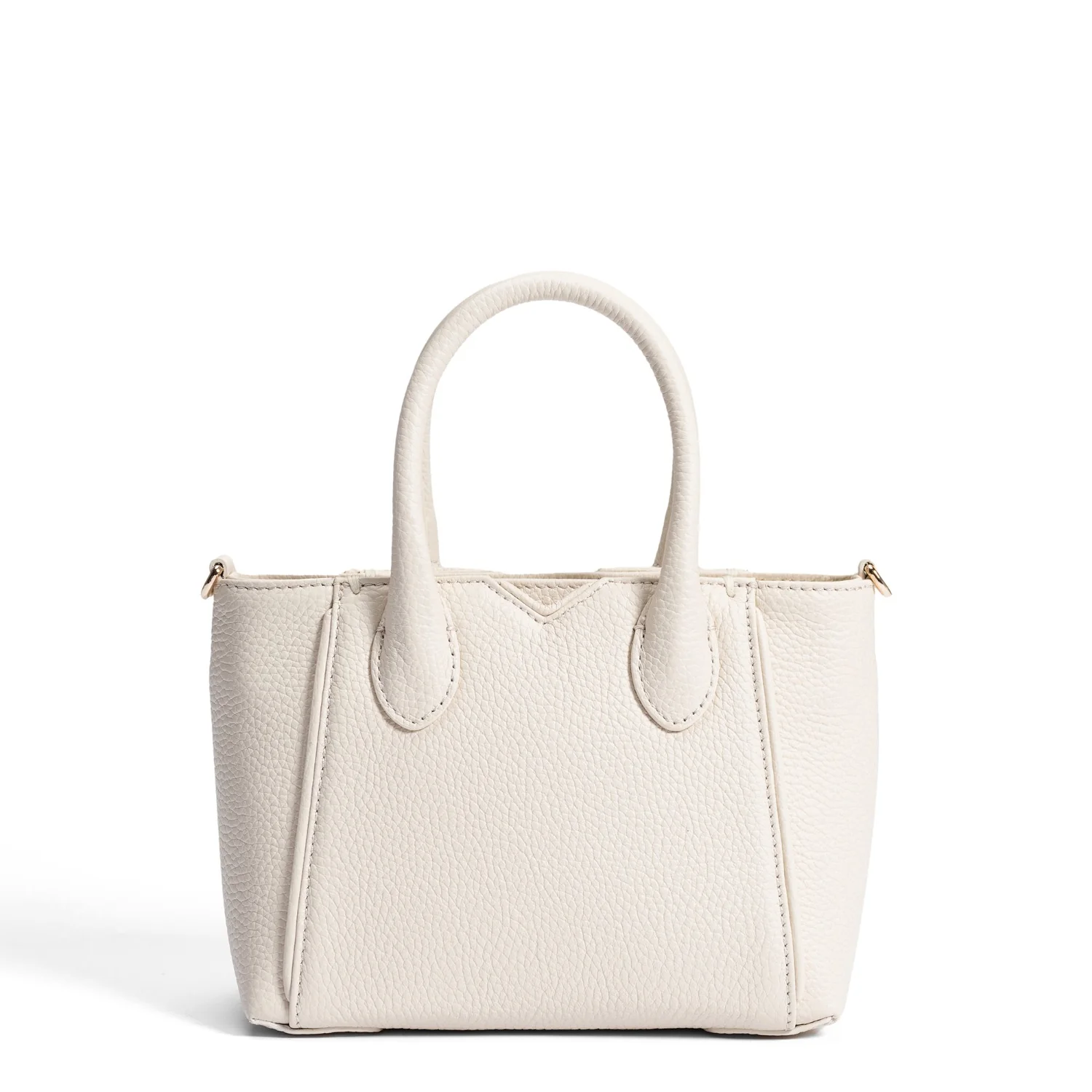 Isabel Bernard Honoré Cloe Mini Crème me Kalfsleren Handtas IB21124-070 - Image 5