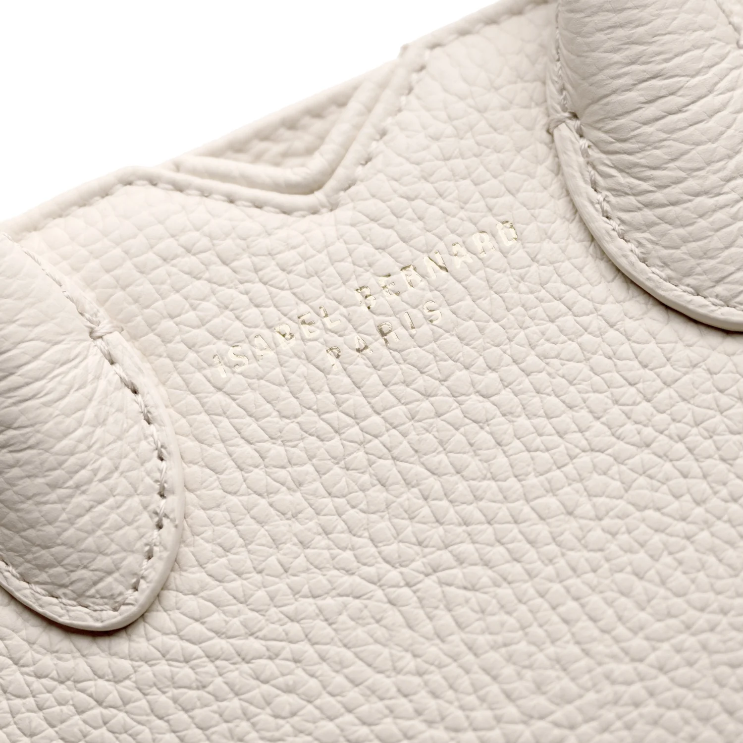 Isabel Bernard Honoré Cloe Mini Crème me Kalfsleren Handtas IB21124-070 - Image 6