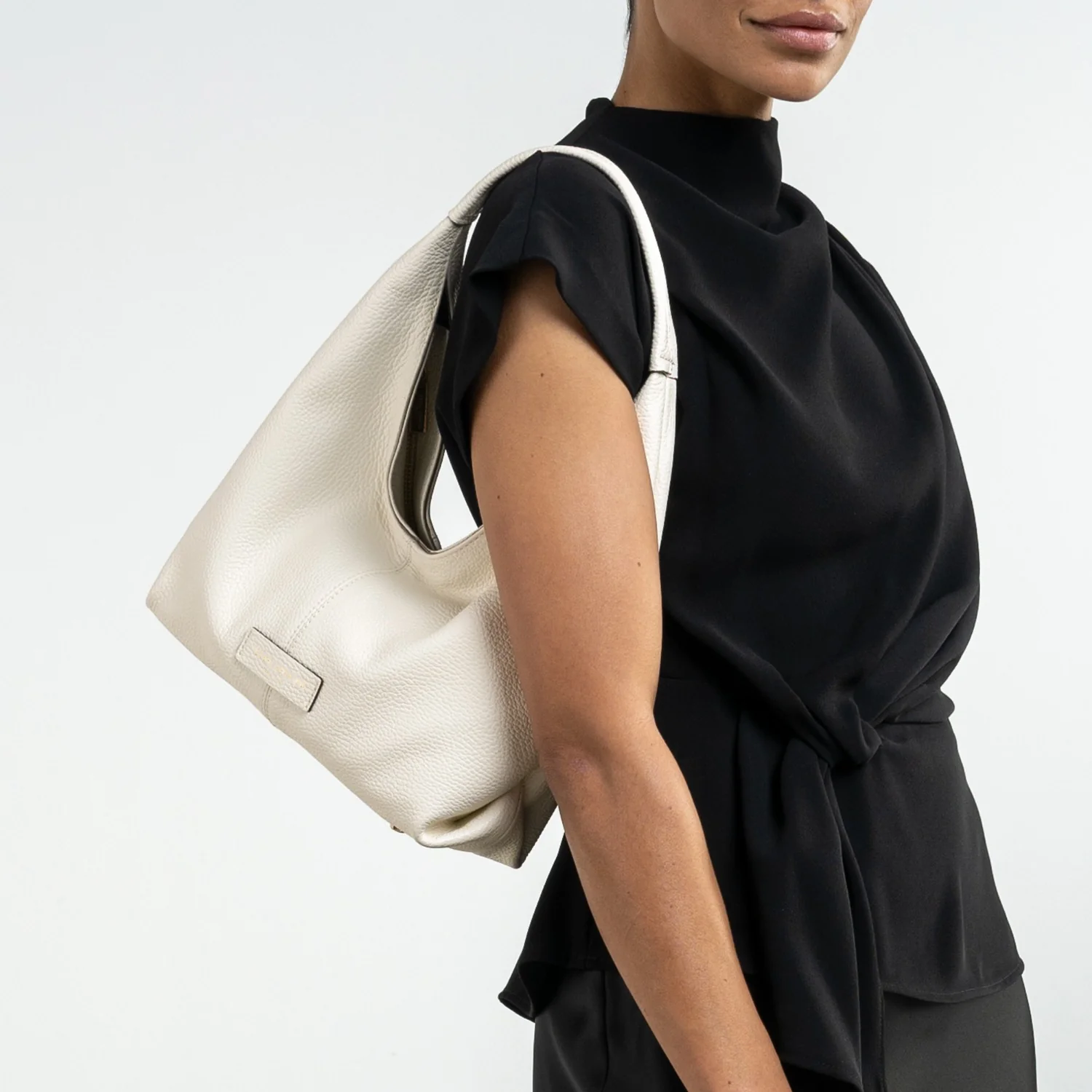 Isabel Bernard Honoré Grace mini crème leren handtas van kalfsleer IB21132-070 - Image 3