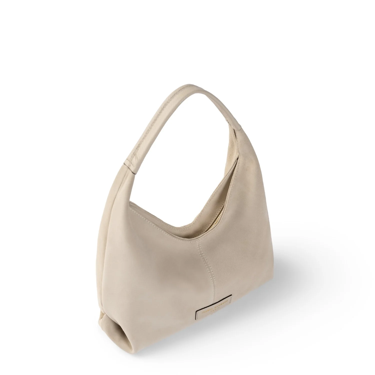 Isabel Bernard Honoré Grace mini crème suède handtas IB21132-170 - Image 7
