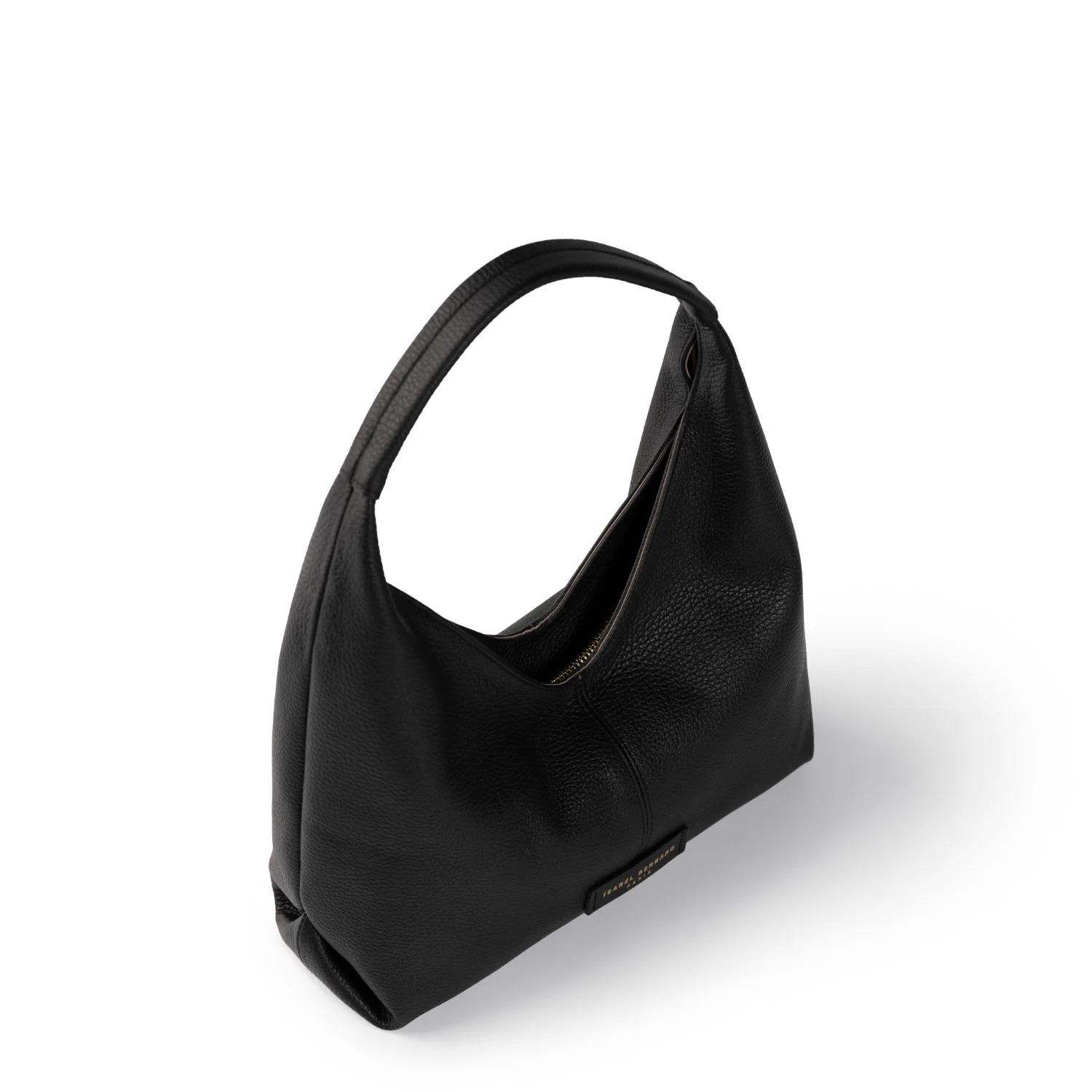 Isabel Bernard Honoré Grace mini zwarte leren handtas van kalfsleer IB21132-001 - Image 7