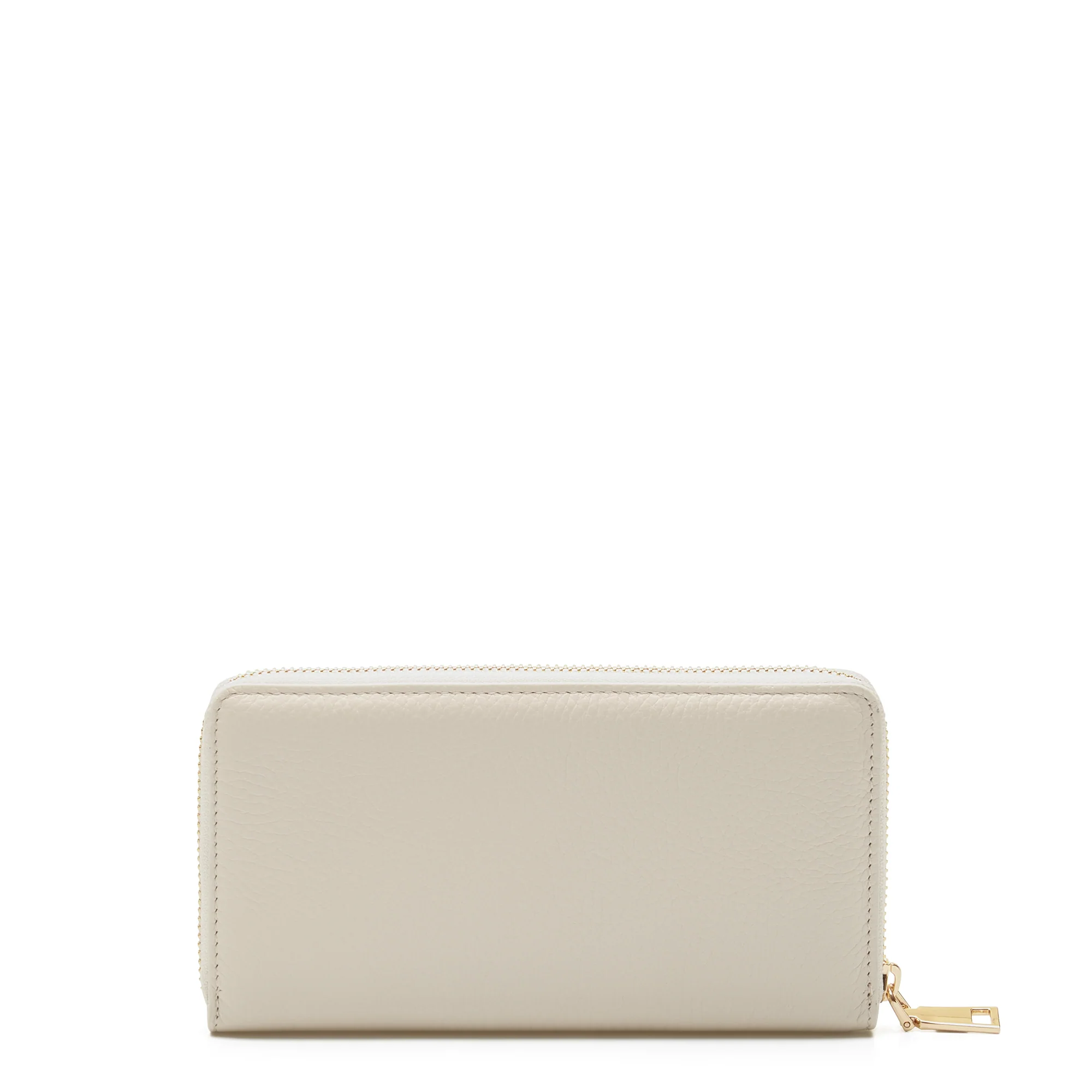Isabel Bernard Honoré Léa Beige Kalfsleren Ritsportemonnee IB23012 - Image 6
