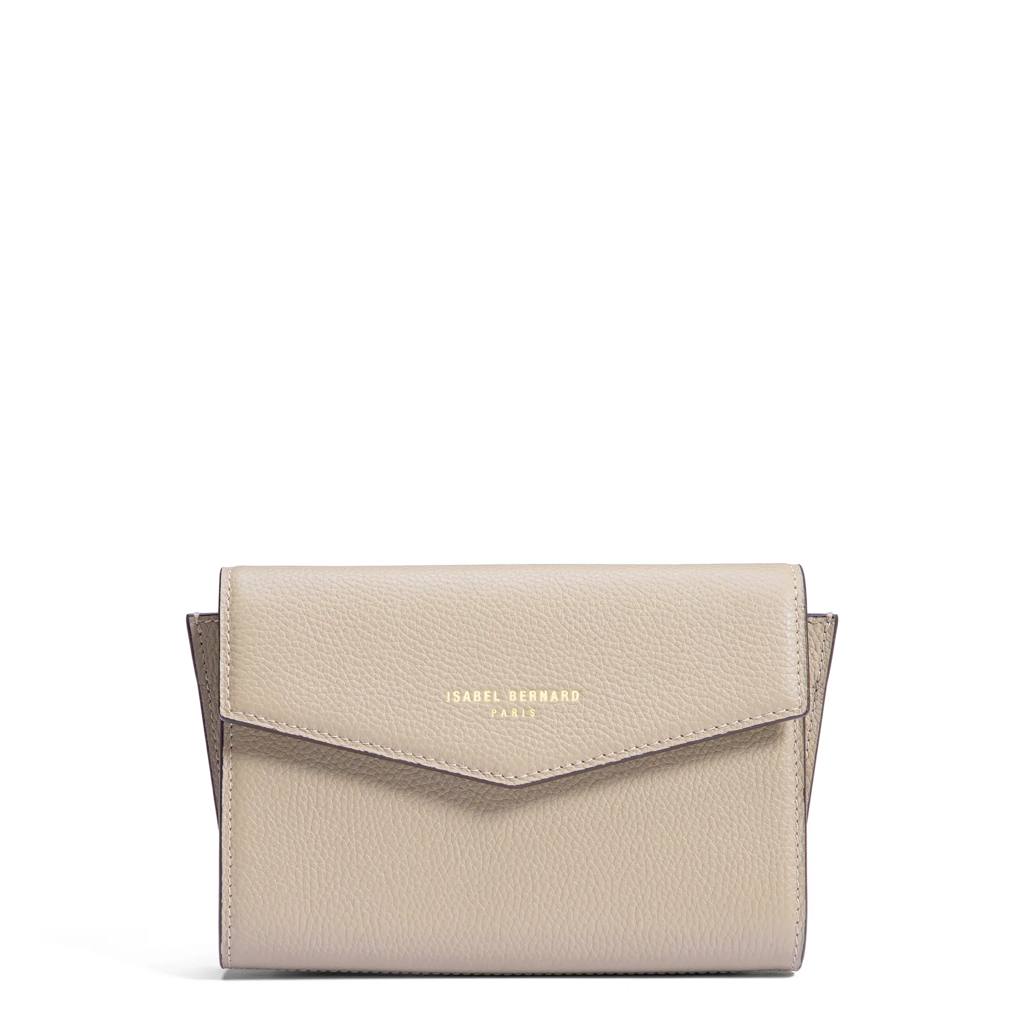 Isabel Bernard Honoré Lina Beige Clutch Met Afneembare Schouderketting IB21135-072