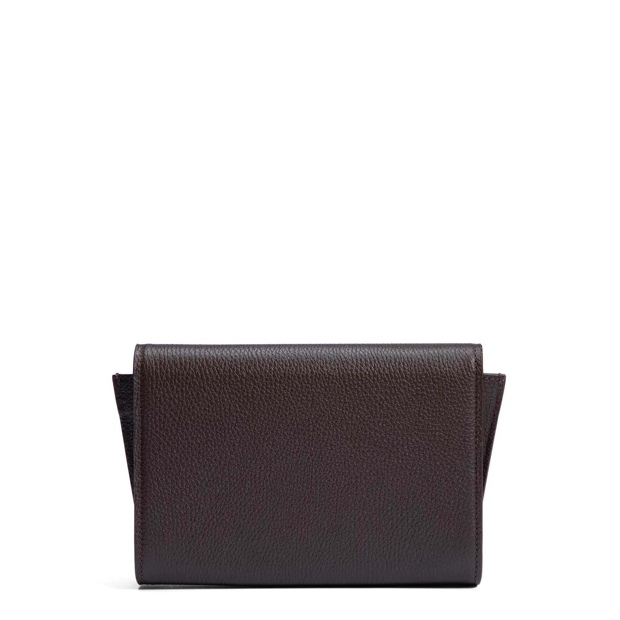 Isabel Bernard Honoré Lina Donkerbruine Clutch Met Afneembare Schouderketting IB21135-031 - Image 9
