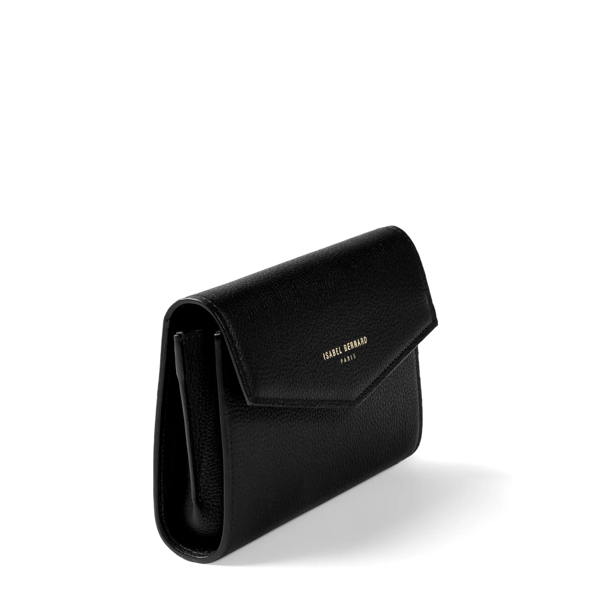 Isabel Bernard Honoré Lina Zwarte Clutch Met Afneembare Schouderketting IB21135-001 - Image 6