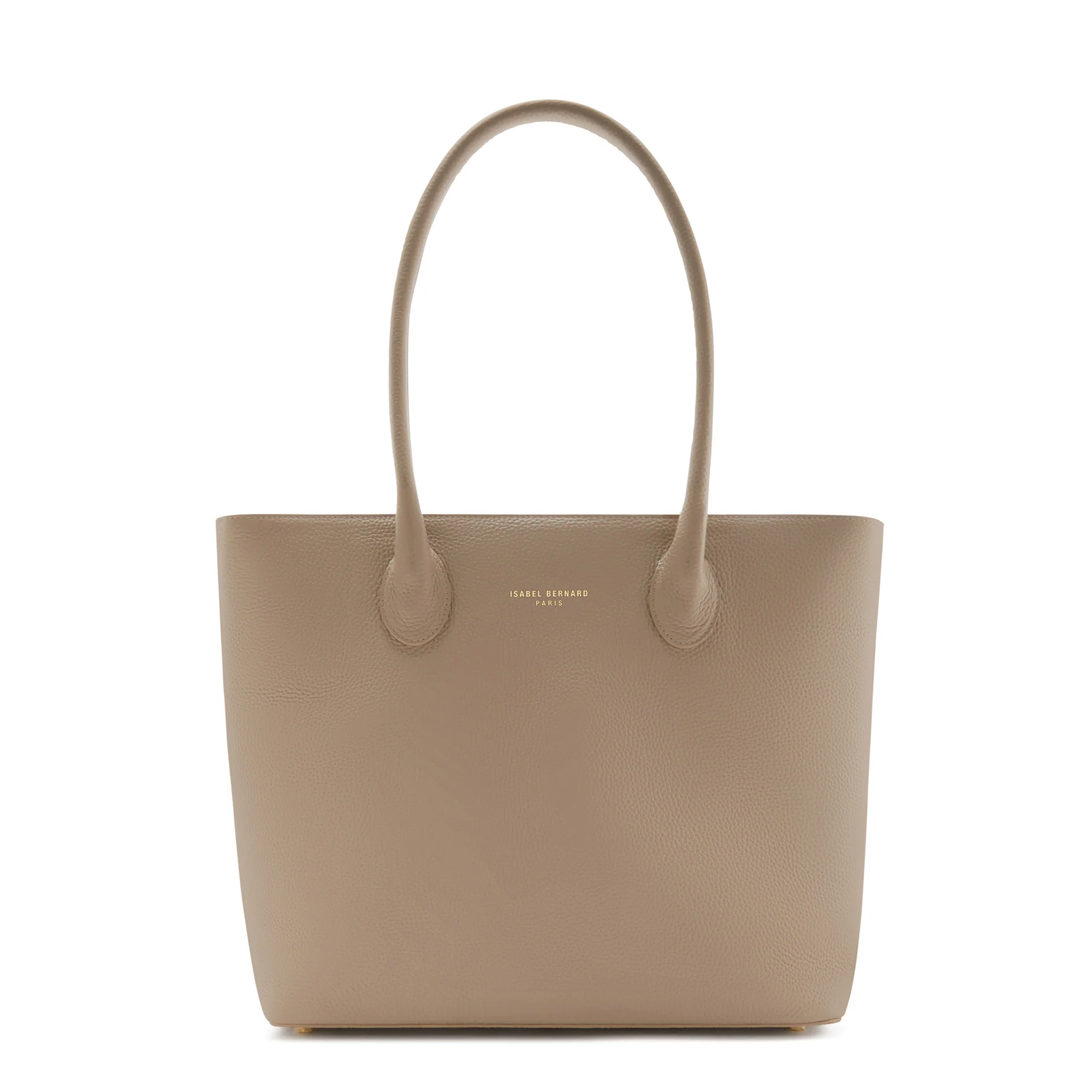 Isabel Bernard Honoré Lysanne Taupe Kalfsleren Shopper IB25023