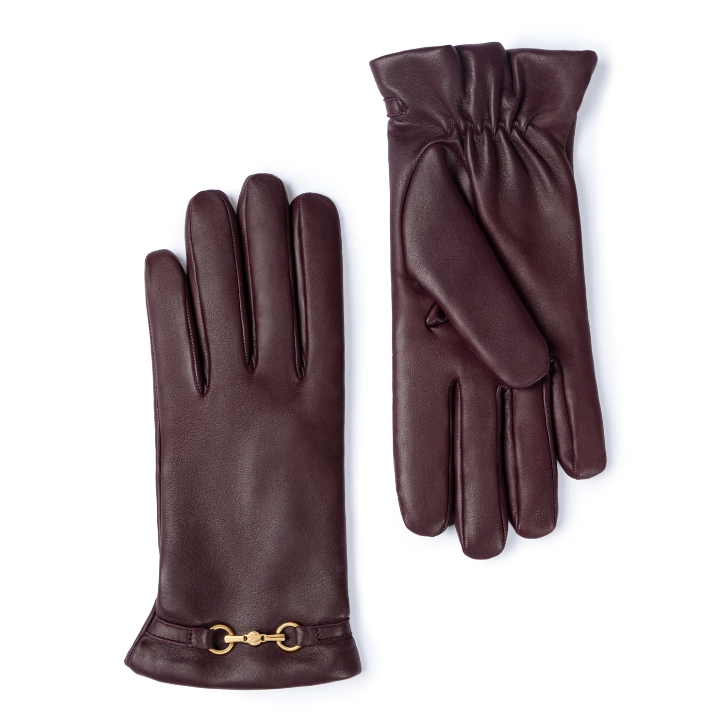 Isabel Bernard Isabel Bernard Honoré Marcelia bordeaux leren handschoenen van geitenleer IB67001-352-6.5