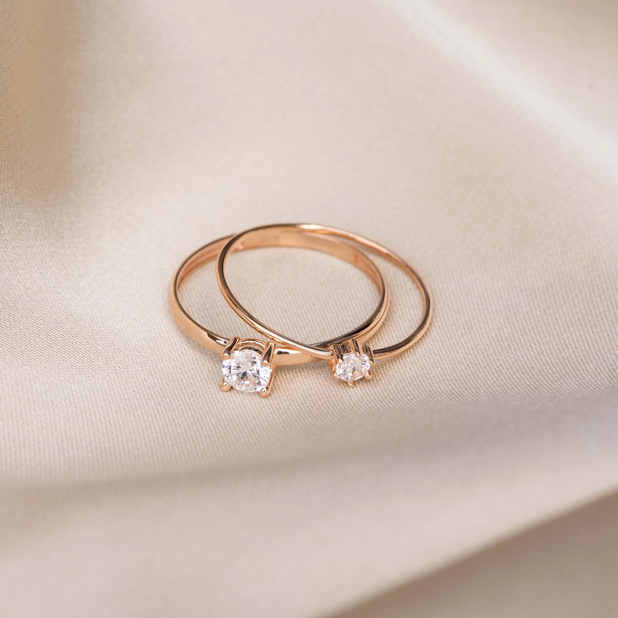 Isabel Bernard La Concorde Soleil 14 Karaat Roségouden Ring IB330074-50 (Maat: 50) - Image 6