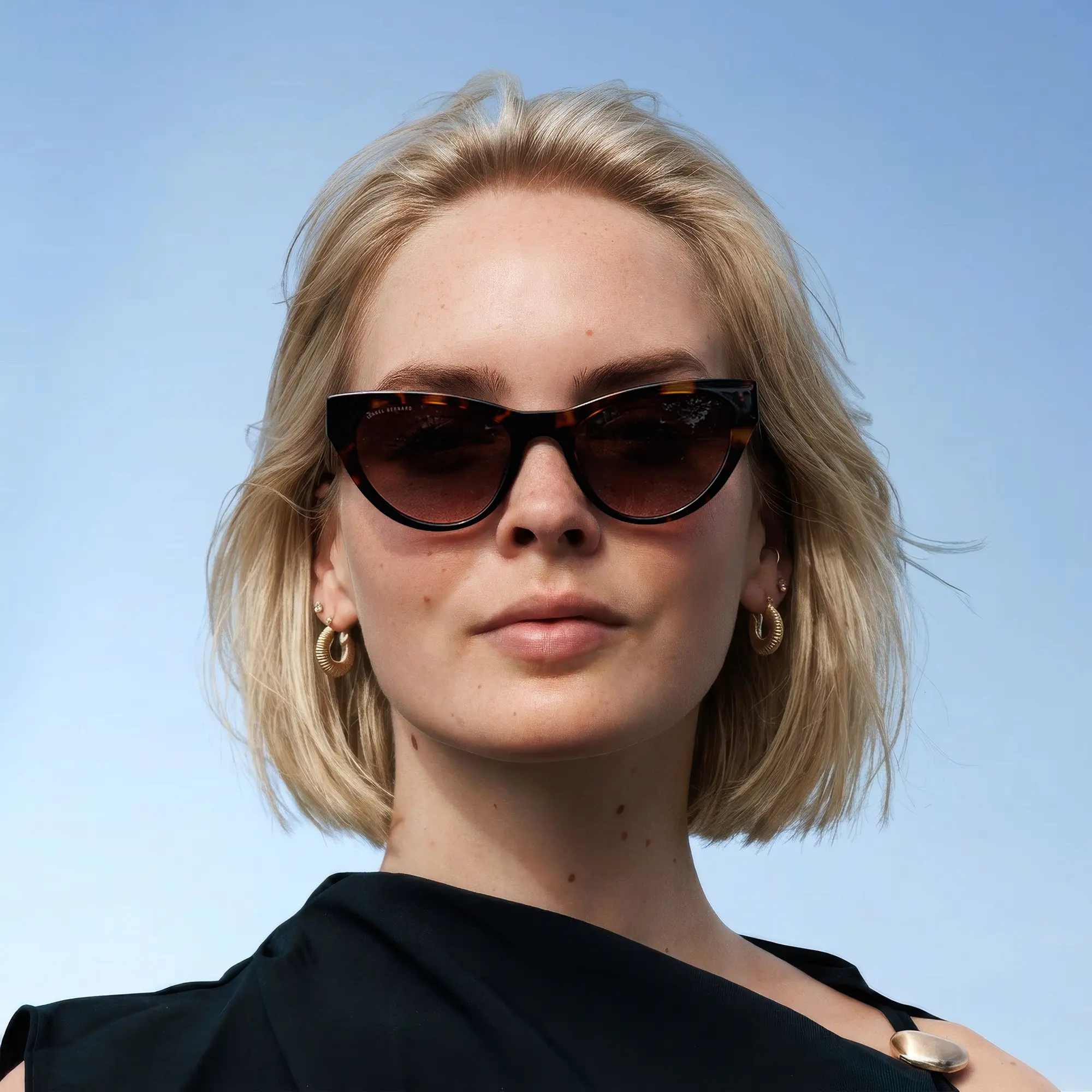 Isabel Bernard La Vilette Tortoise Brown Sunglasses IB380011-14-14 - Image 3