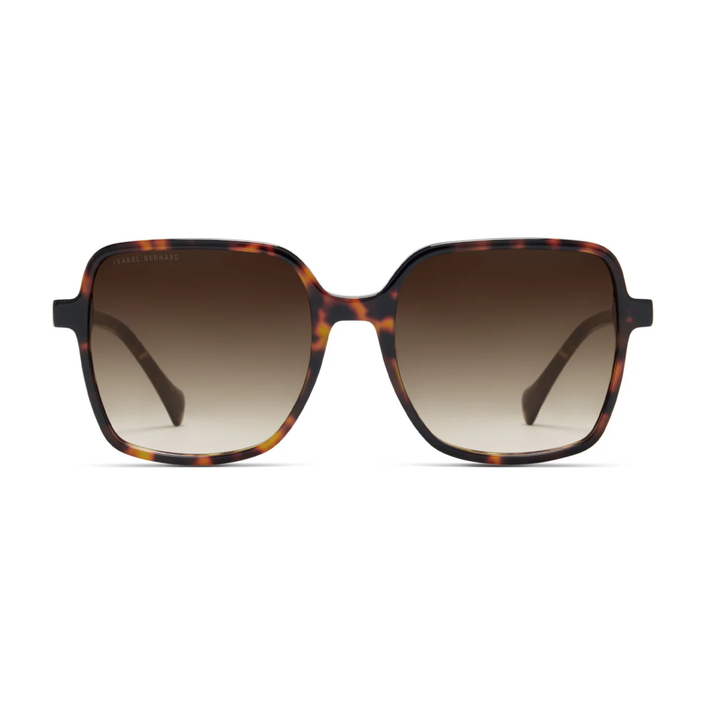 Isabel Bernard La Villette Rene Bruine Tortoise Vierkante Zonnebril IB400000-14-14 - Image 4
