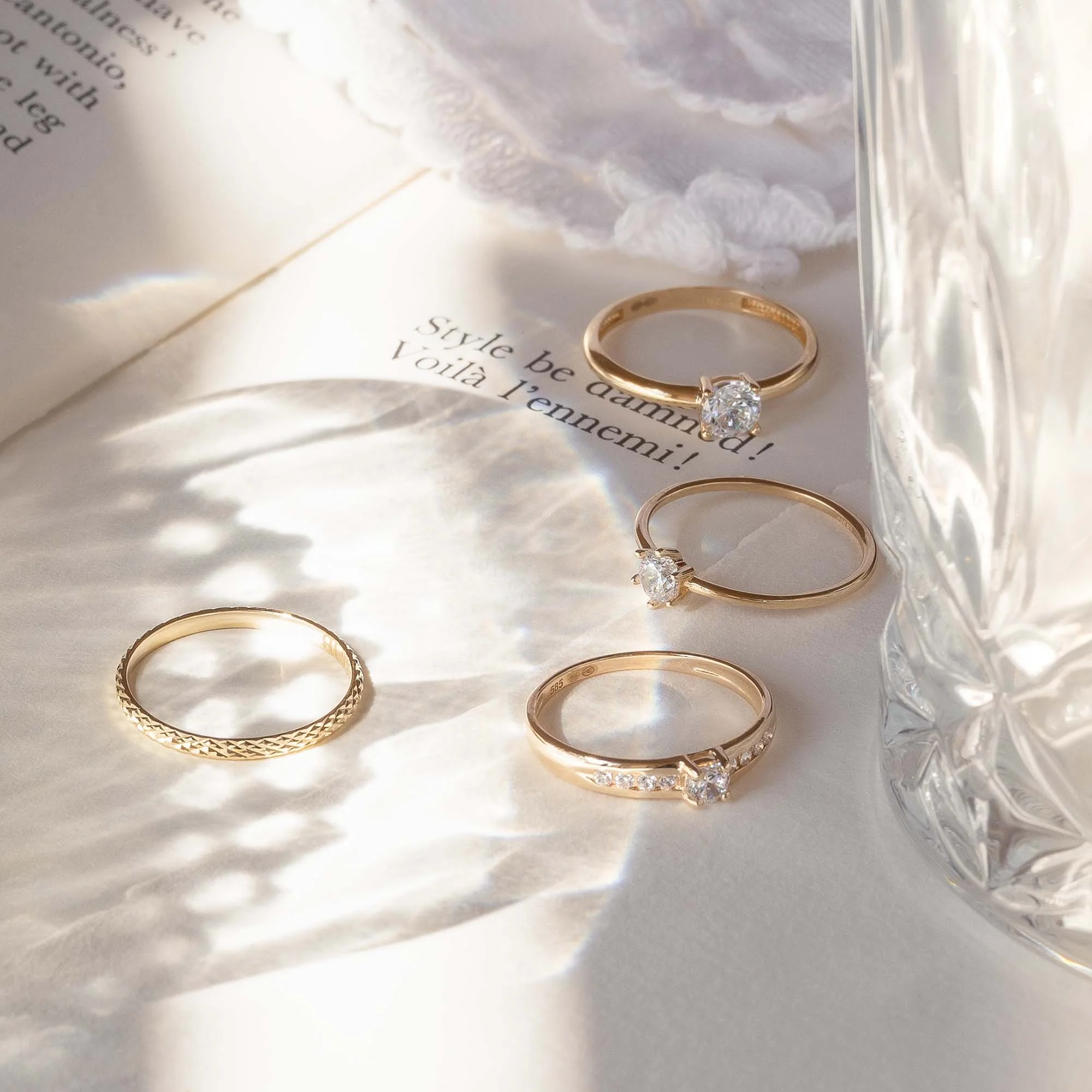 Isabel Bernard 14 Karaat Gouden Le Marais Abelle Ring IB330001-50 (Maat: 50) - Image 6