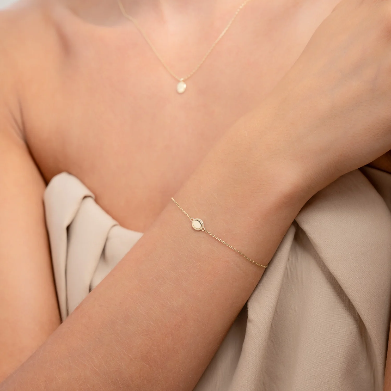 Isabel Bernard Le Marais Adeline 14 Karaat Gouden Armband IB320149 - Image 2