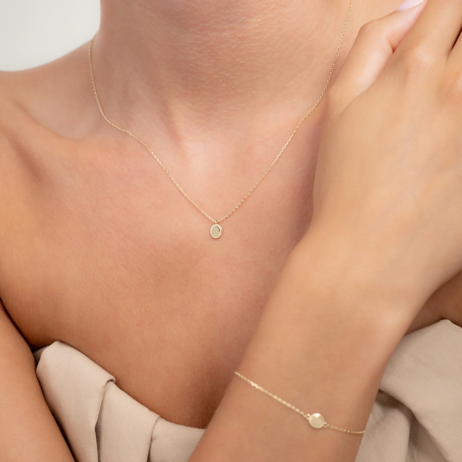 Isabel Bernard Le Marais Adeline 14 Karaat Gouden Ketting IB340172 - Image 2