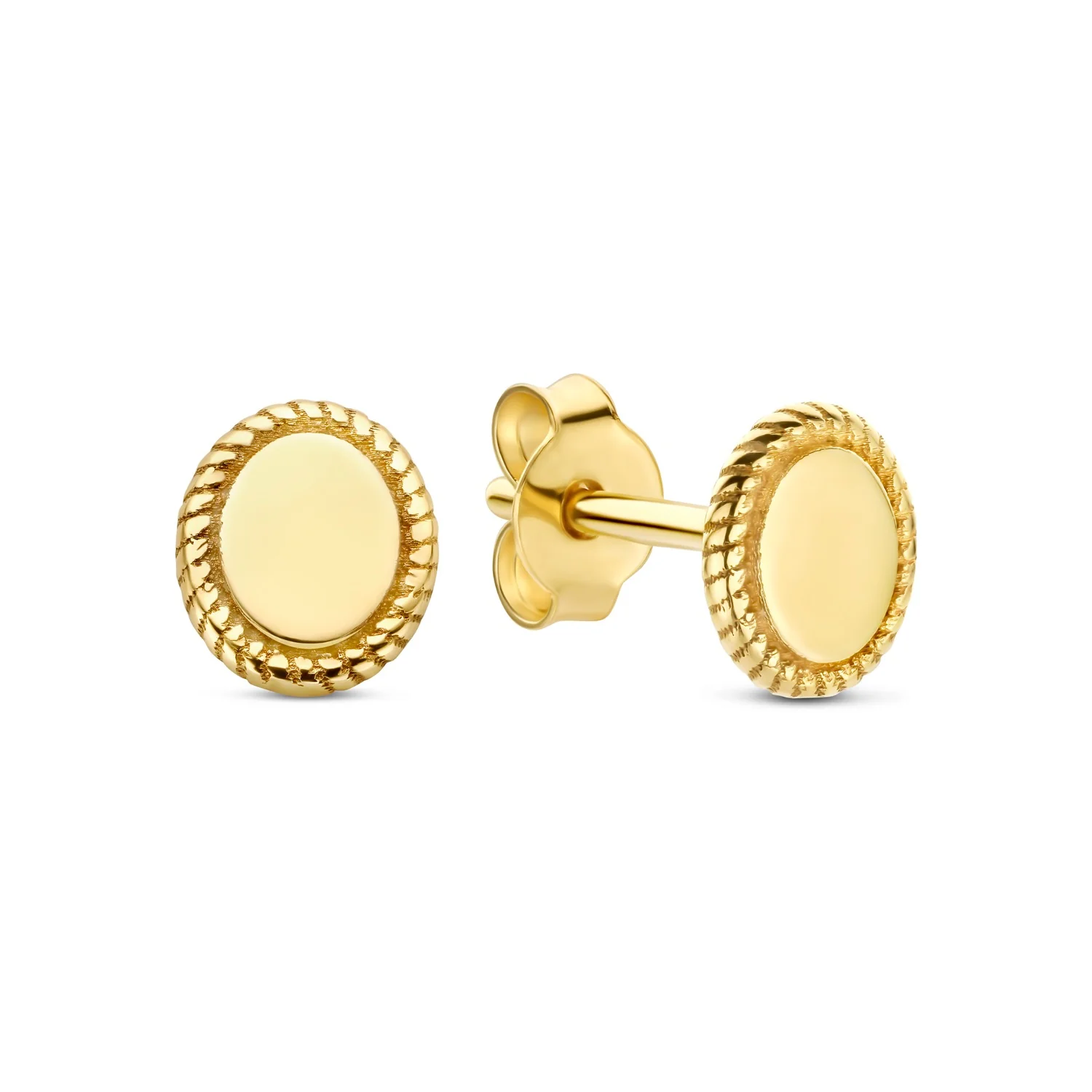 Isabel Bernard Le Marais Adeline 14 Karaat Gouden Oorknoppen IB360288