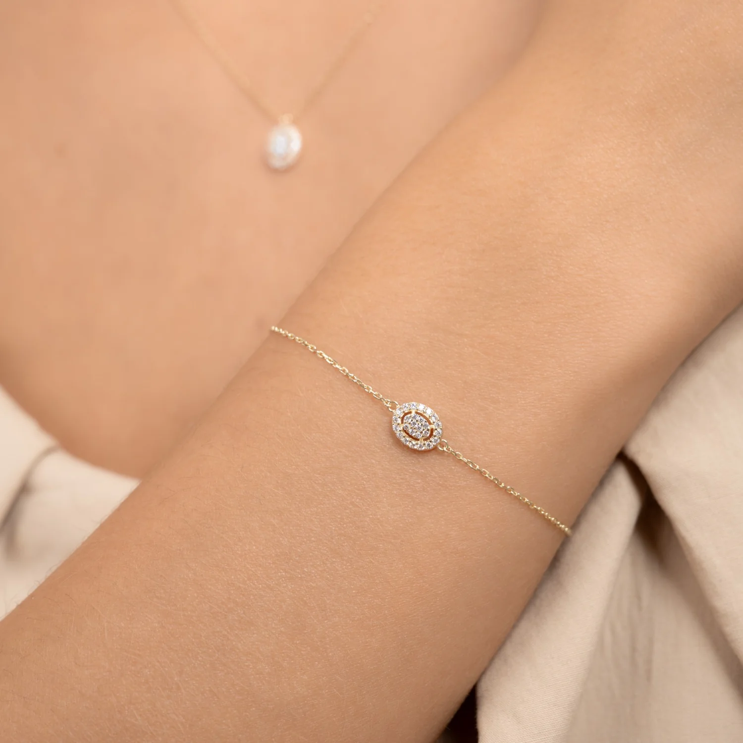 Isabel Bernard Le Marais Anne 14 Karaat Gouden Armband IB320152 - Image 2