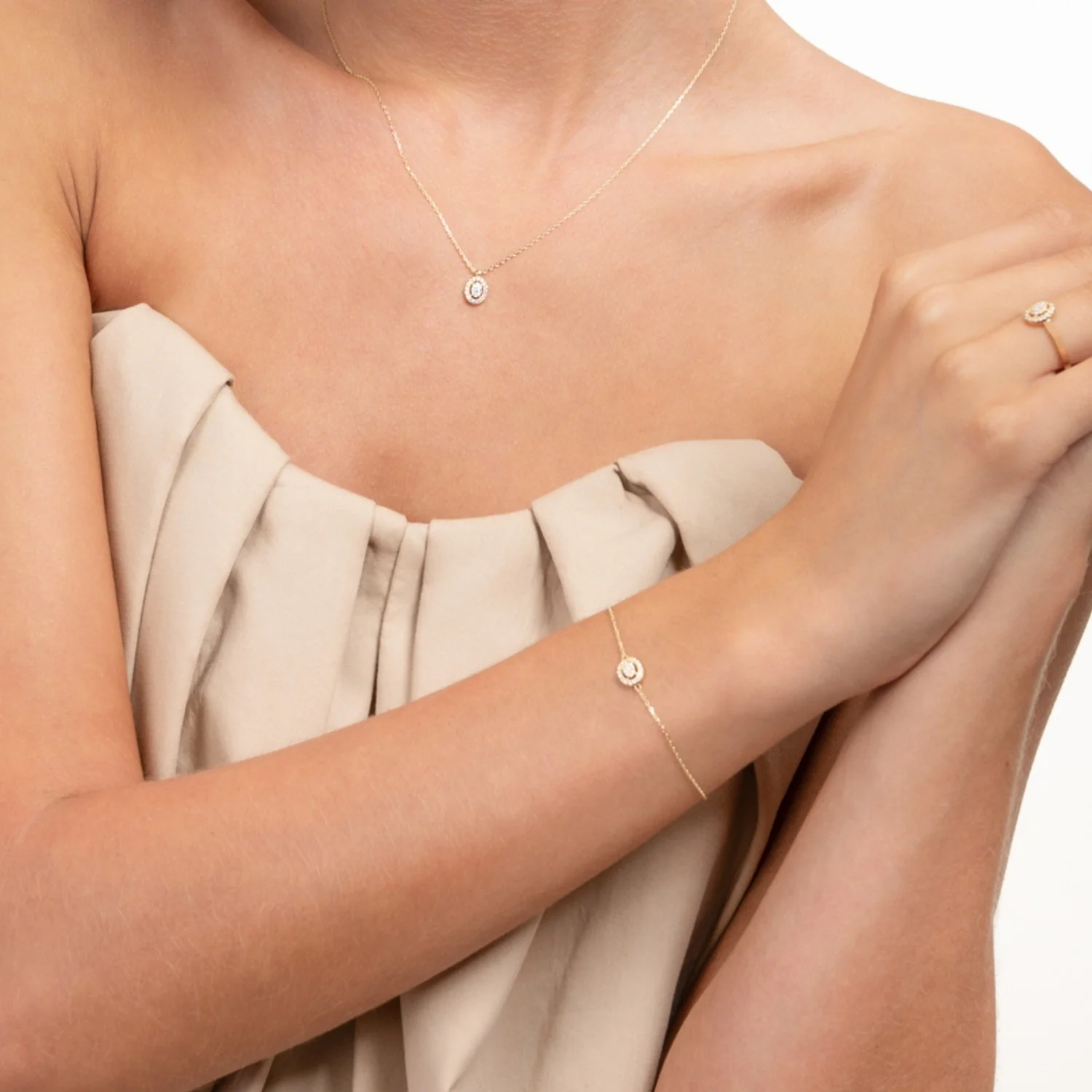 Isabel Bernard Le Marais Anne 14 Karaat Gouden Armband IB320152 - Image 3