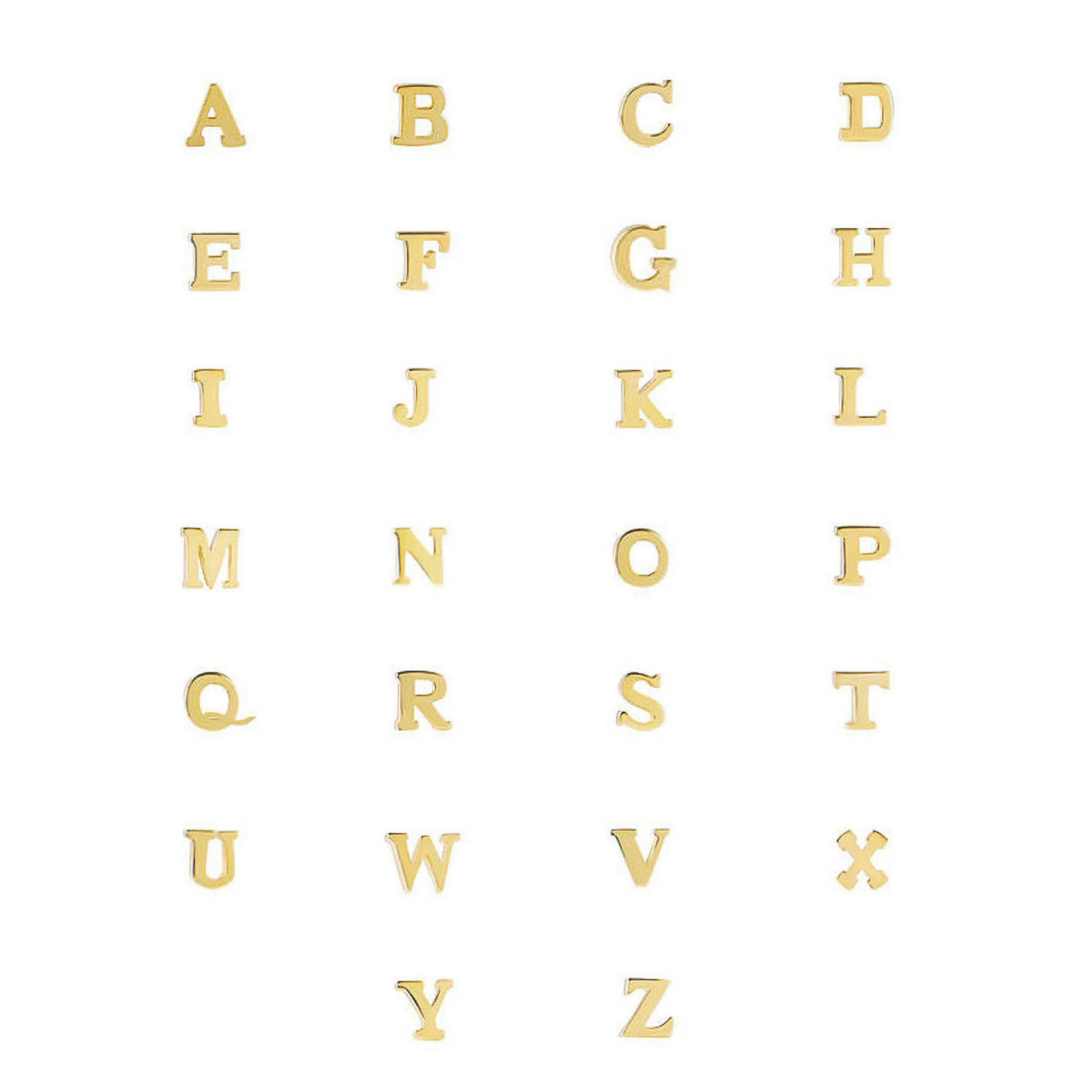 Isabel Bernard 14 Karaat Gouden Le Marais Chloé Ketting IB340134-A (Letter: A) - Image 5