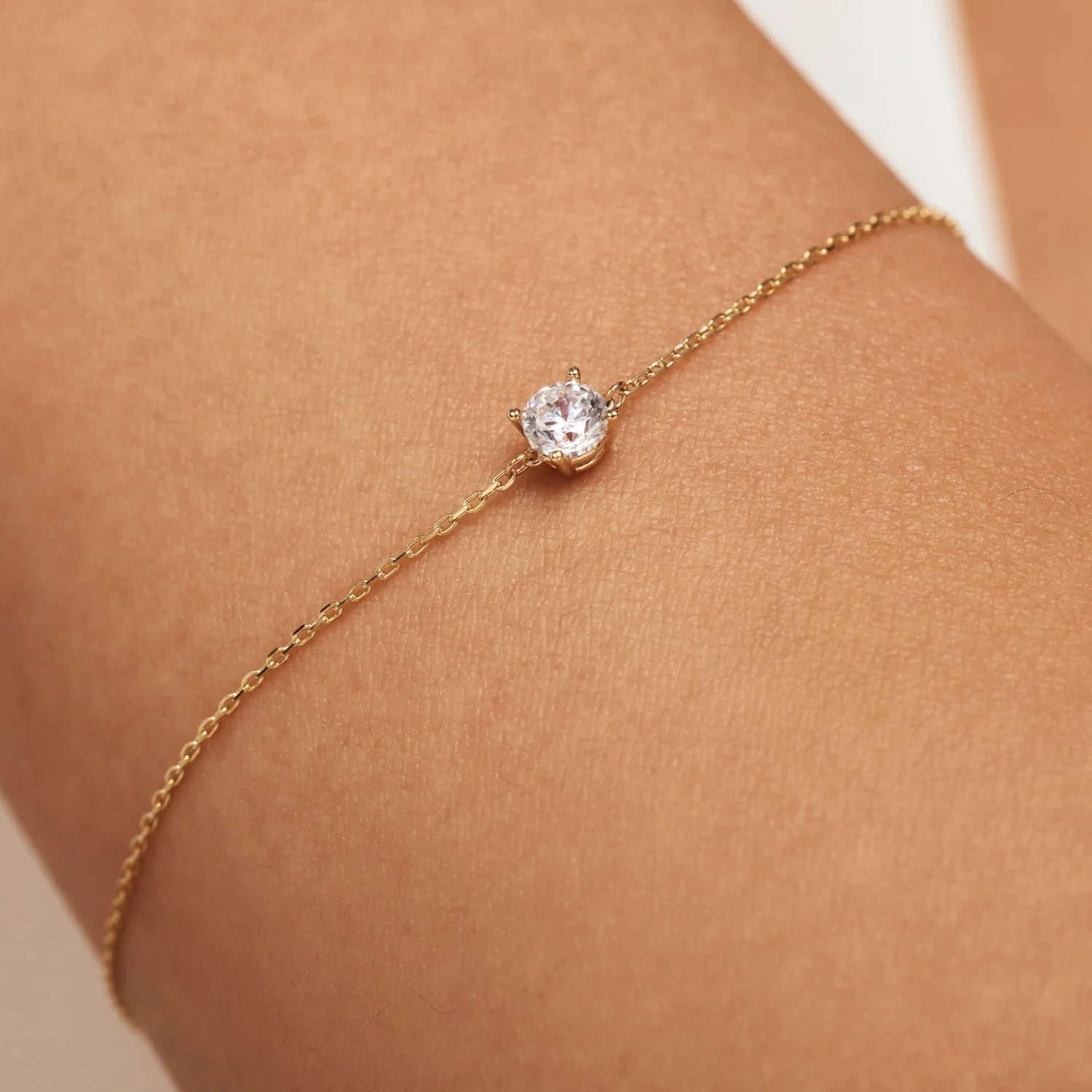 Isabel Bernard Le Marais Loane 14 Karaat Gouden Armband IB320103 (Lengte: 16.50-18.50 cm) - Image 2