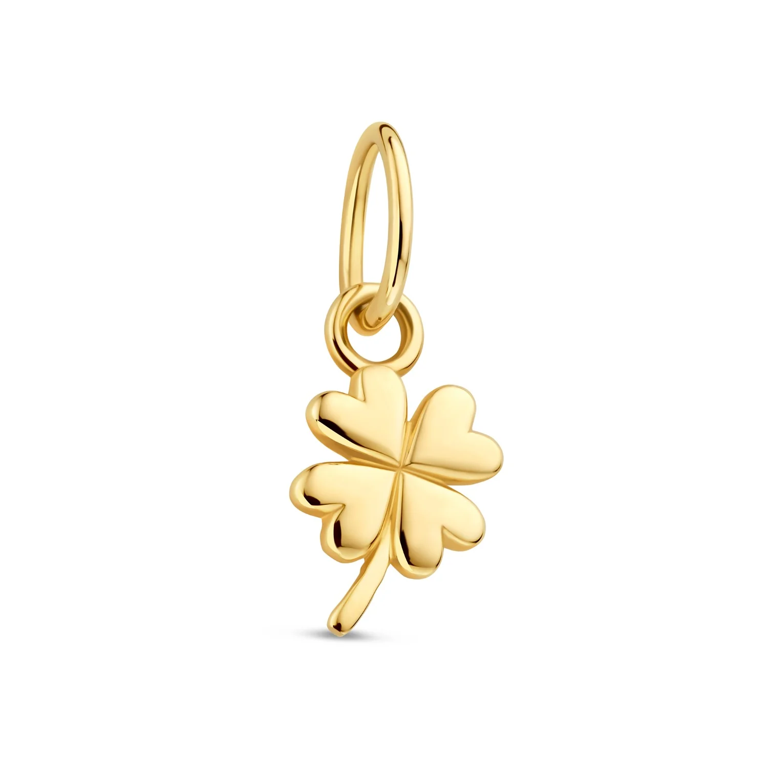 Isabel Bernard Le Marais Klaver 14 karaat gouden bedel IB350059 - Image 6